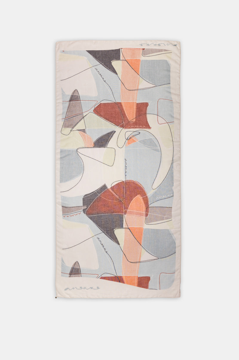 Foulard imprimé Eikon