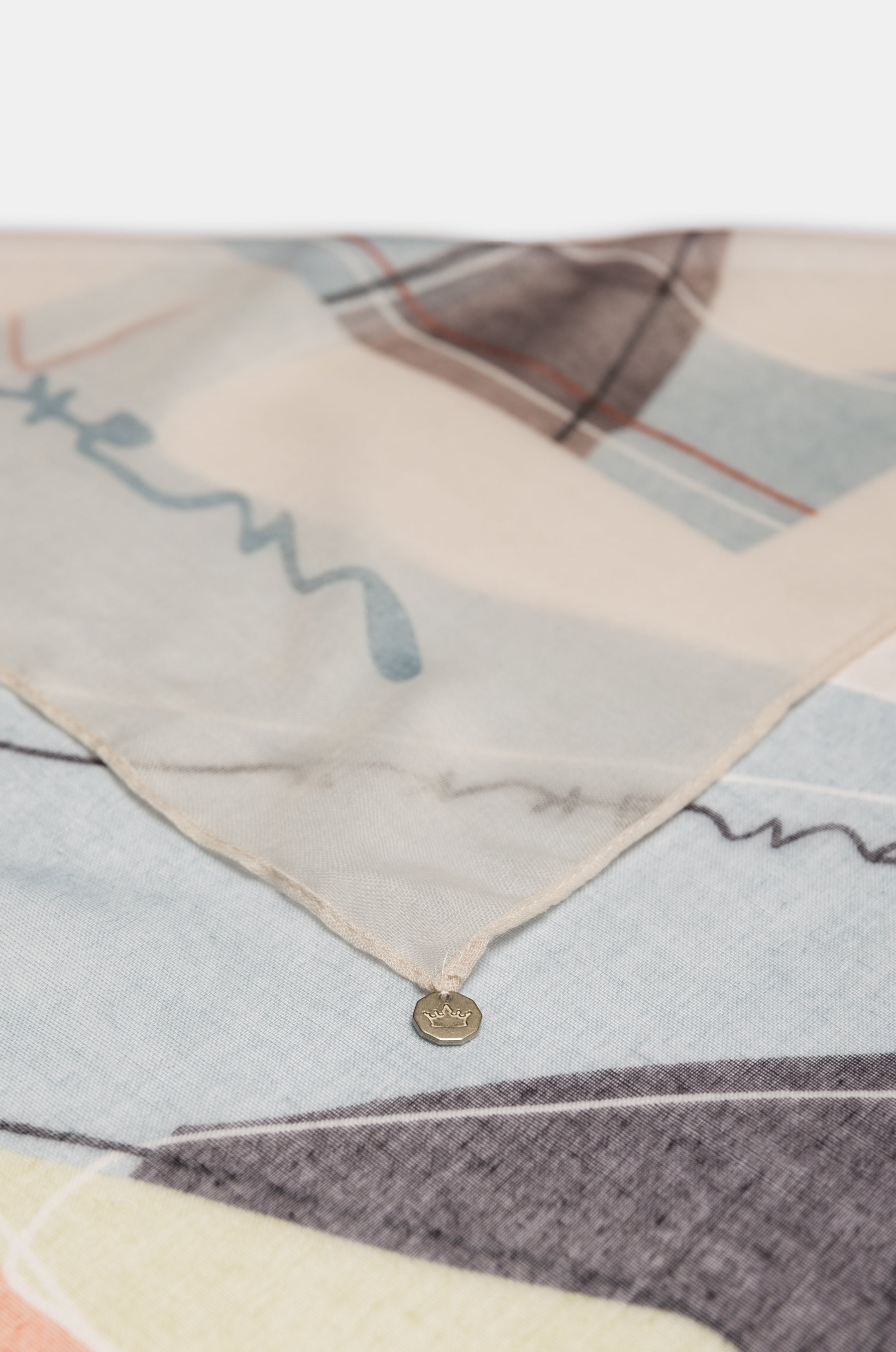 Foulard imprimé Eikon