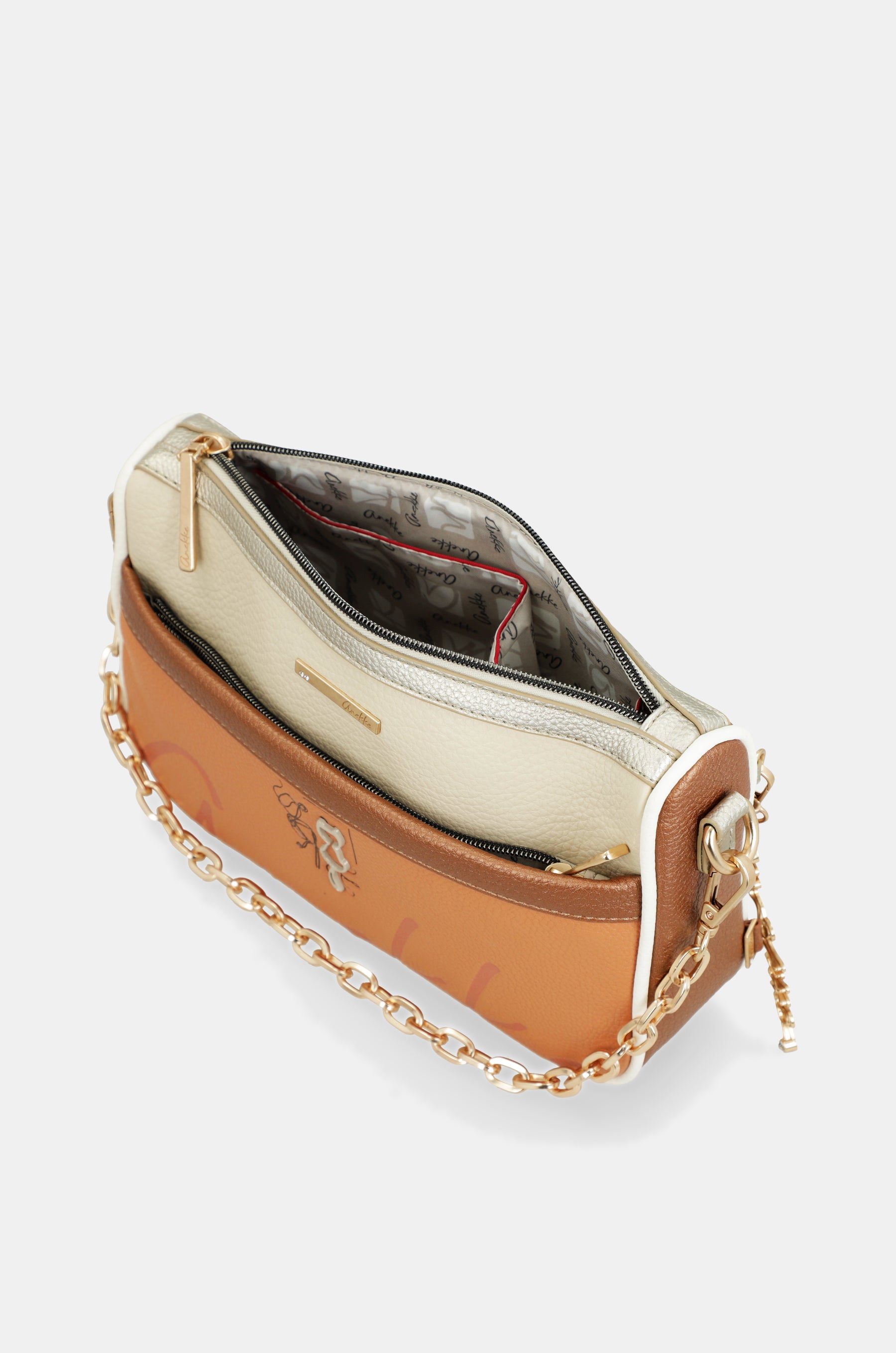 Sac à bandoulière Essentials corail