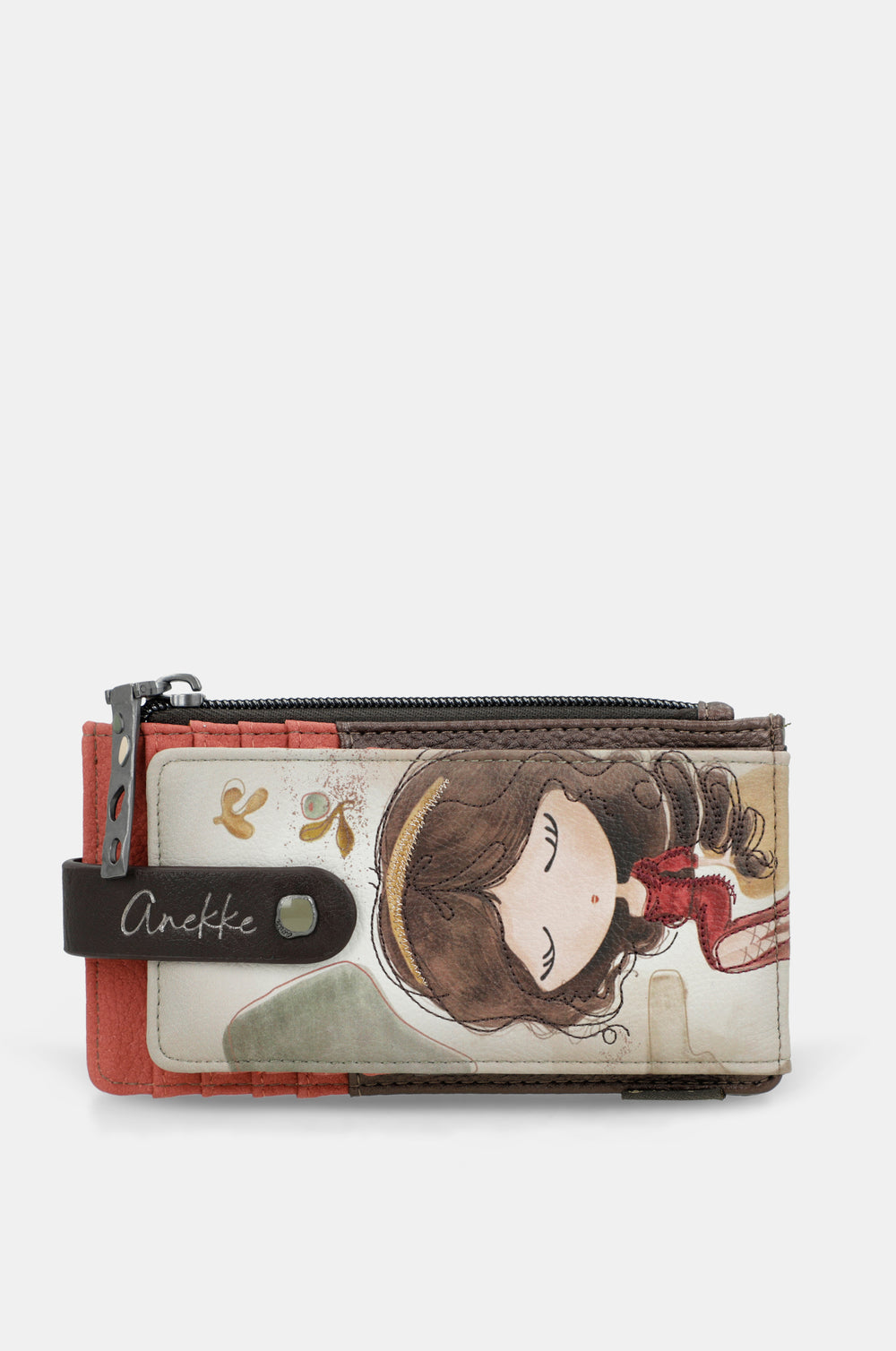 Portefeuille Enfant Minnie Mouse I Love Shopping - Avec Porte-Monnaie Et Porte-Cartes, Moderne