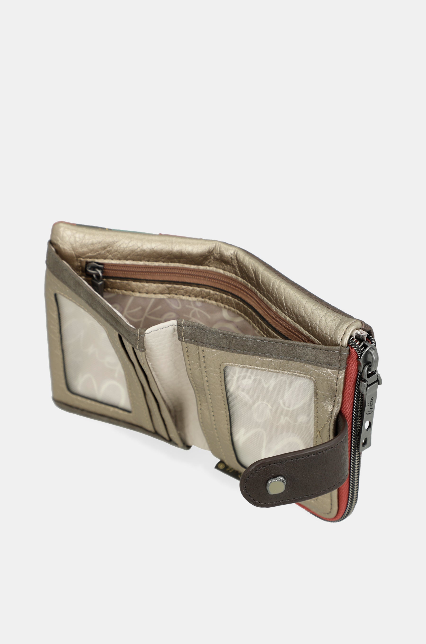 Porte-monnaie moyen flexible RFID Muse