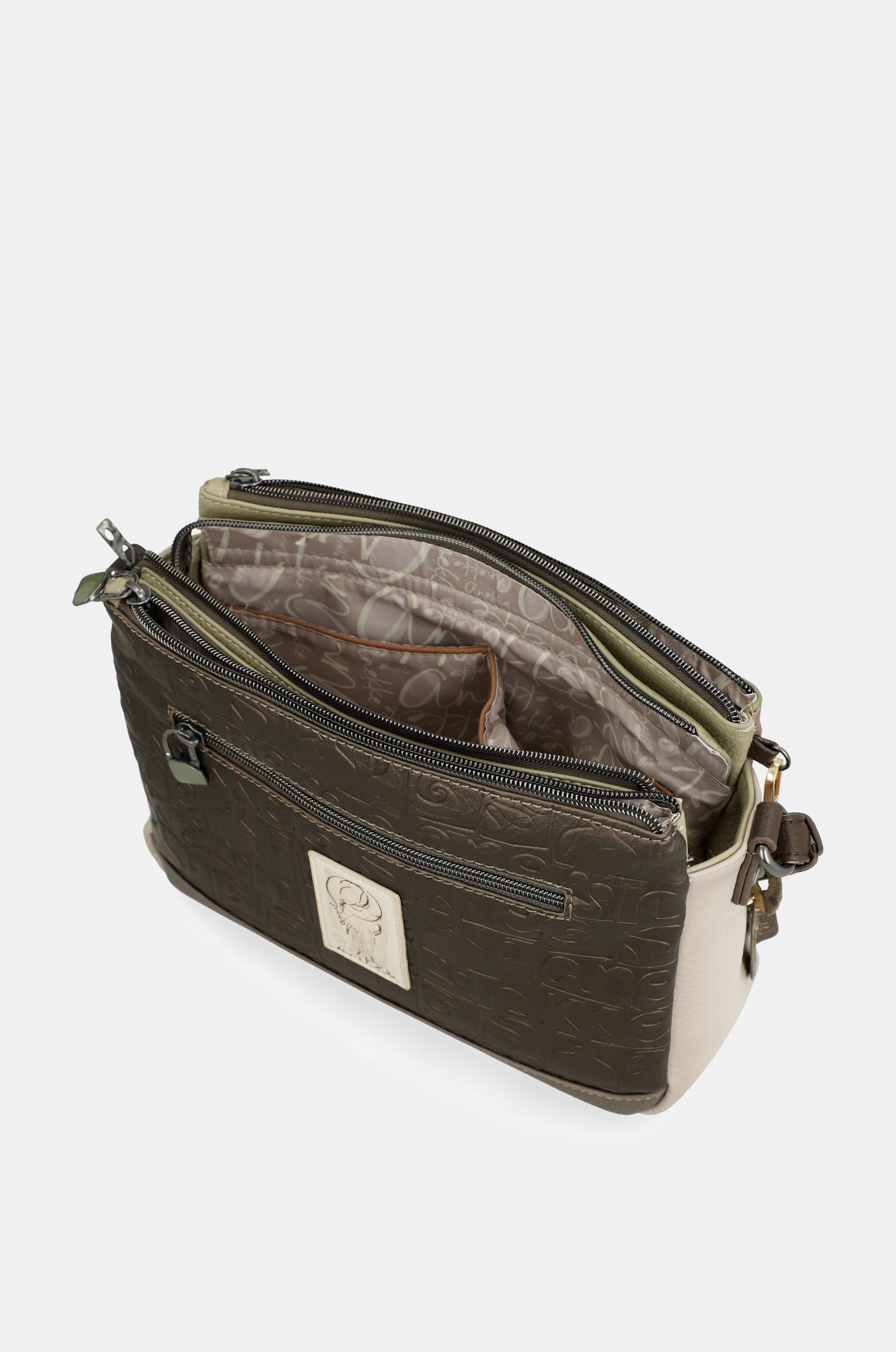 Sac à bandoulière imprimé Amphora