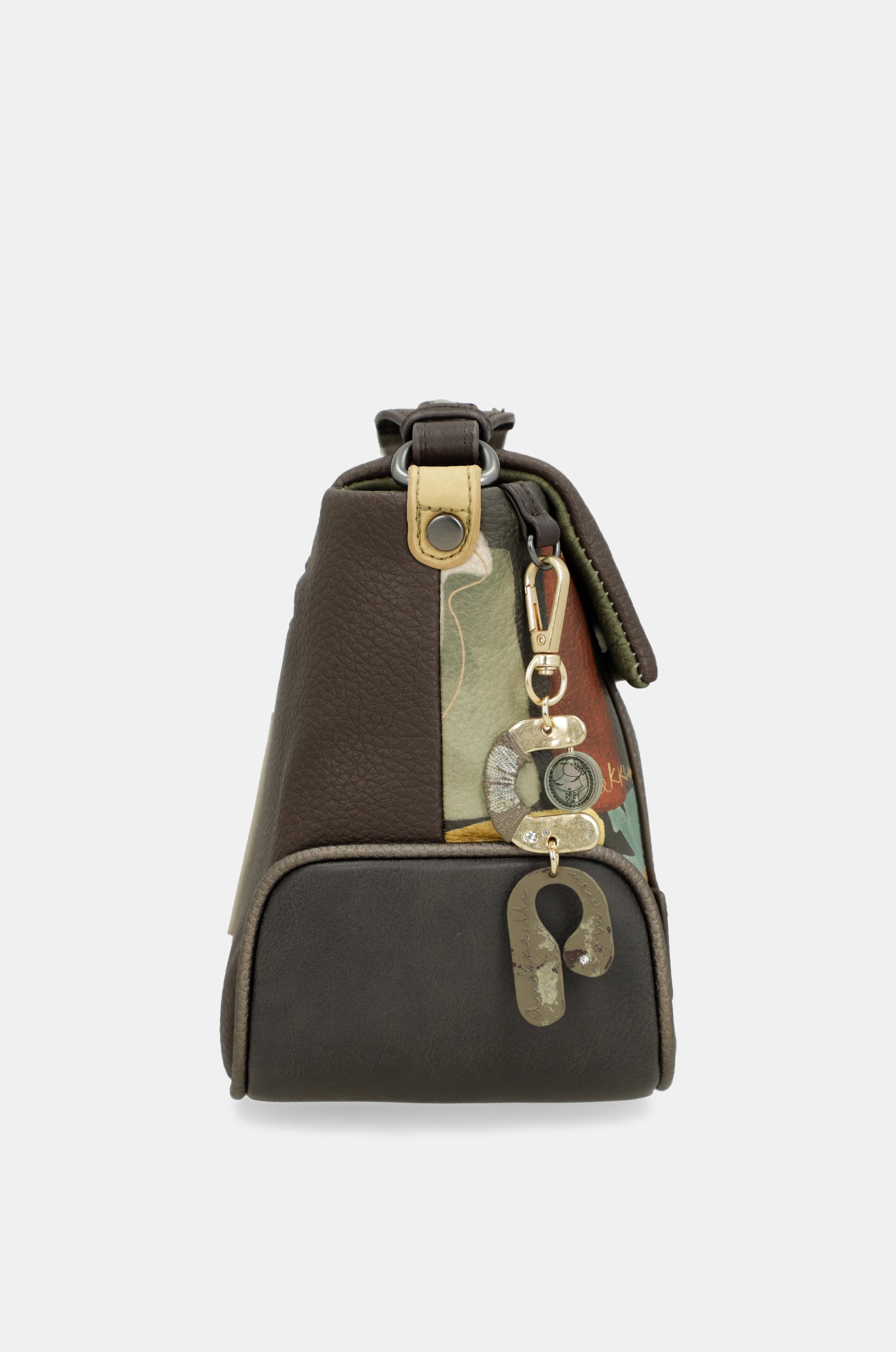 Sac à bandoulière imprimé Amphora avec rabat