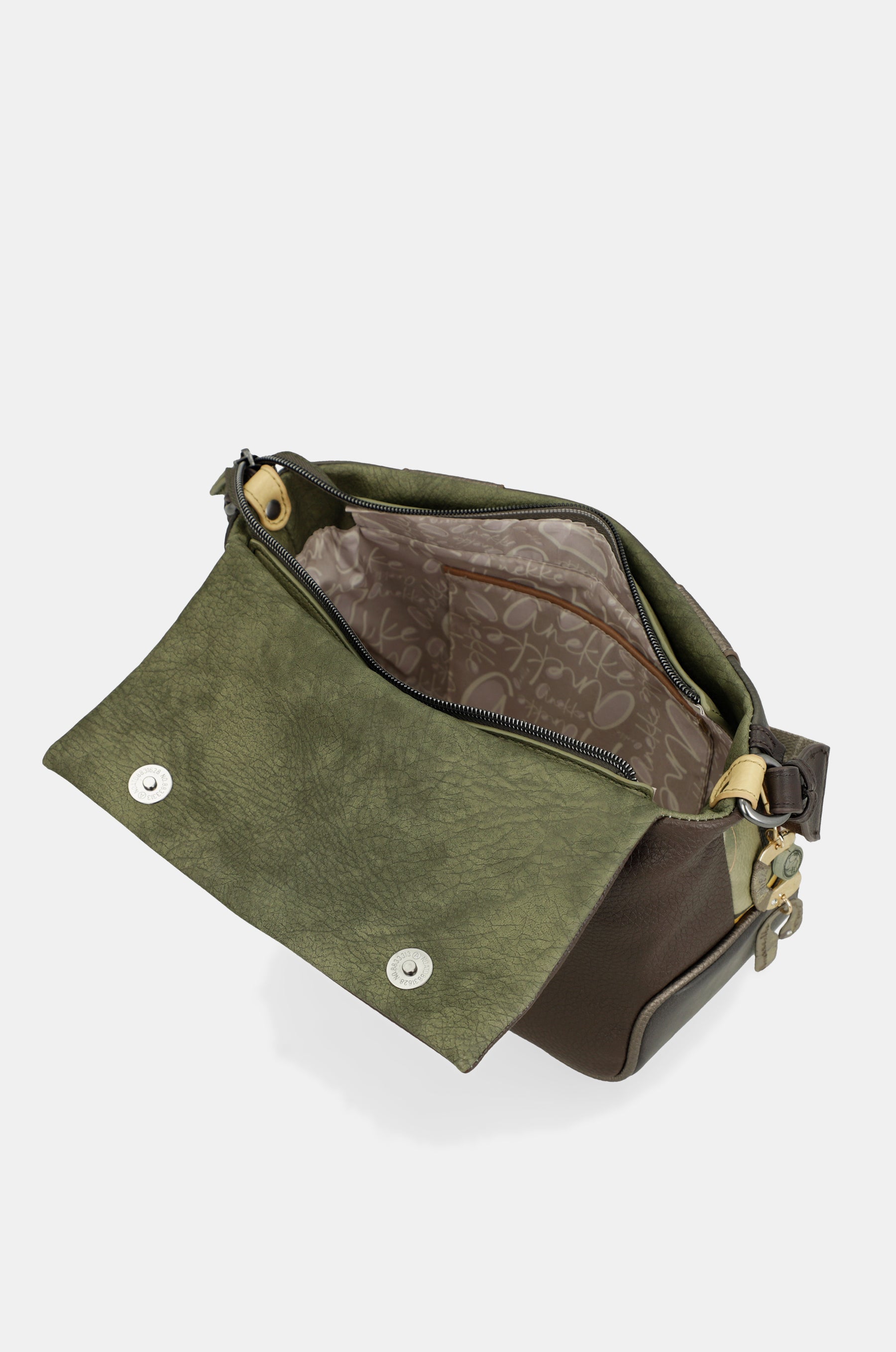 Sac à bandoulière imprimé Amphora avec rabat