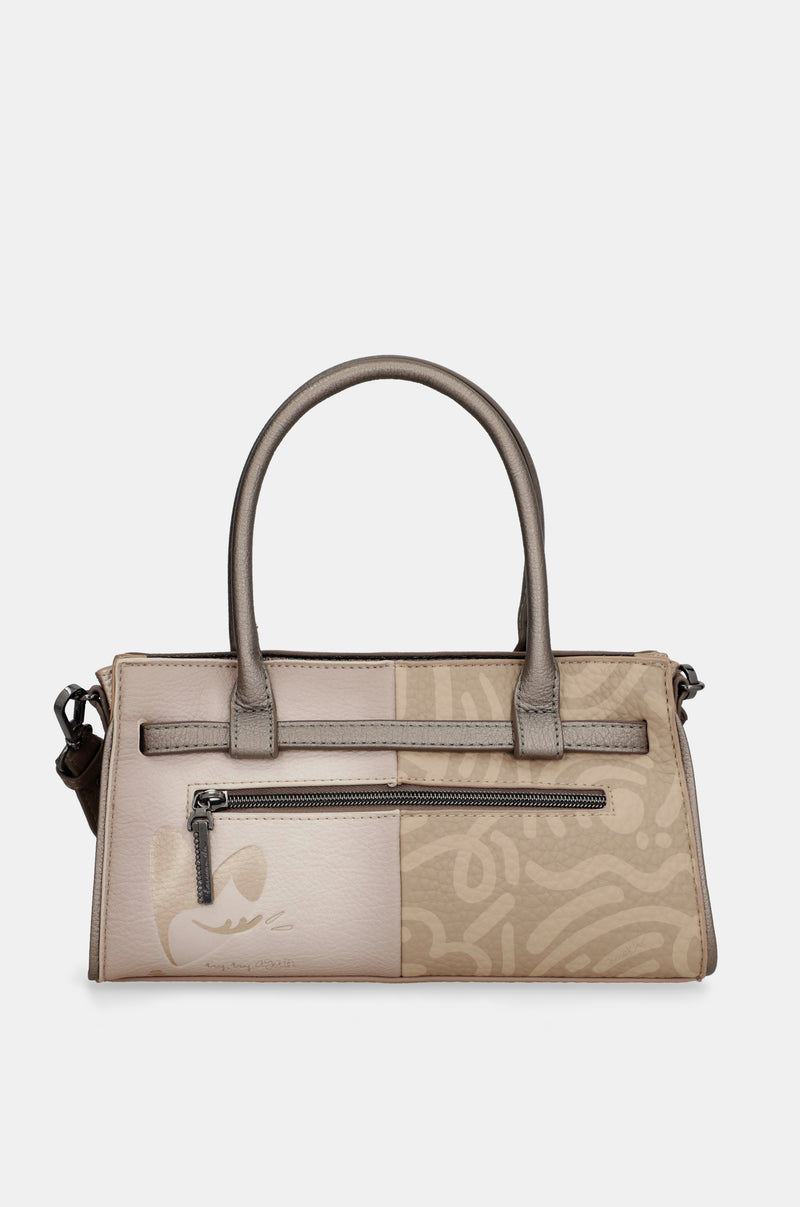 Sac à bandoulière Olympia avec deux anses et une bandoulière