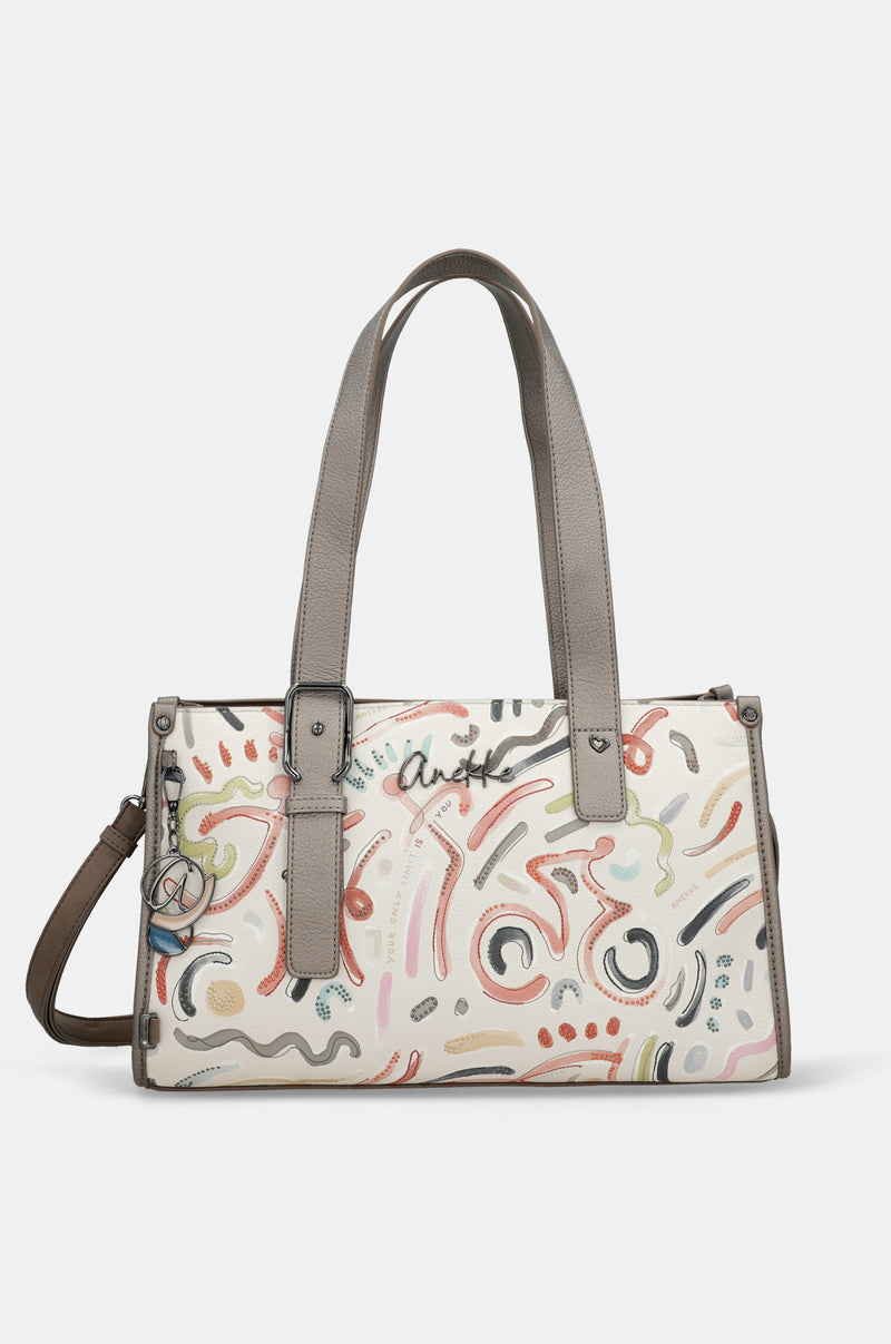 Sac à main Olympia à deux anses avec bandoulière