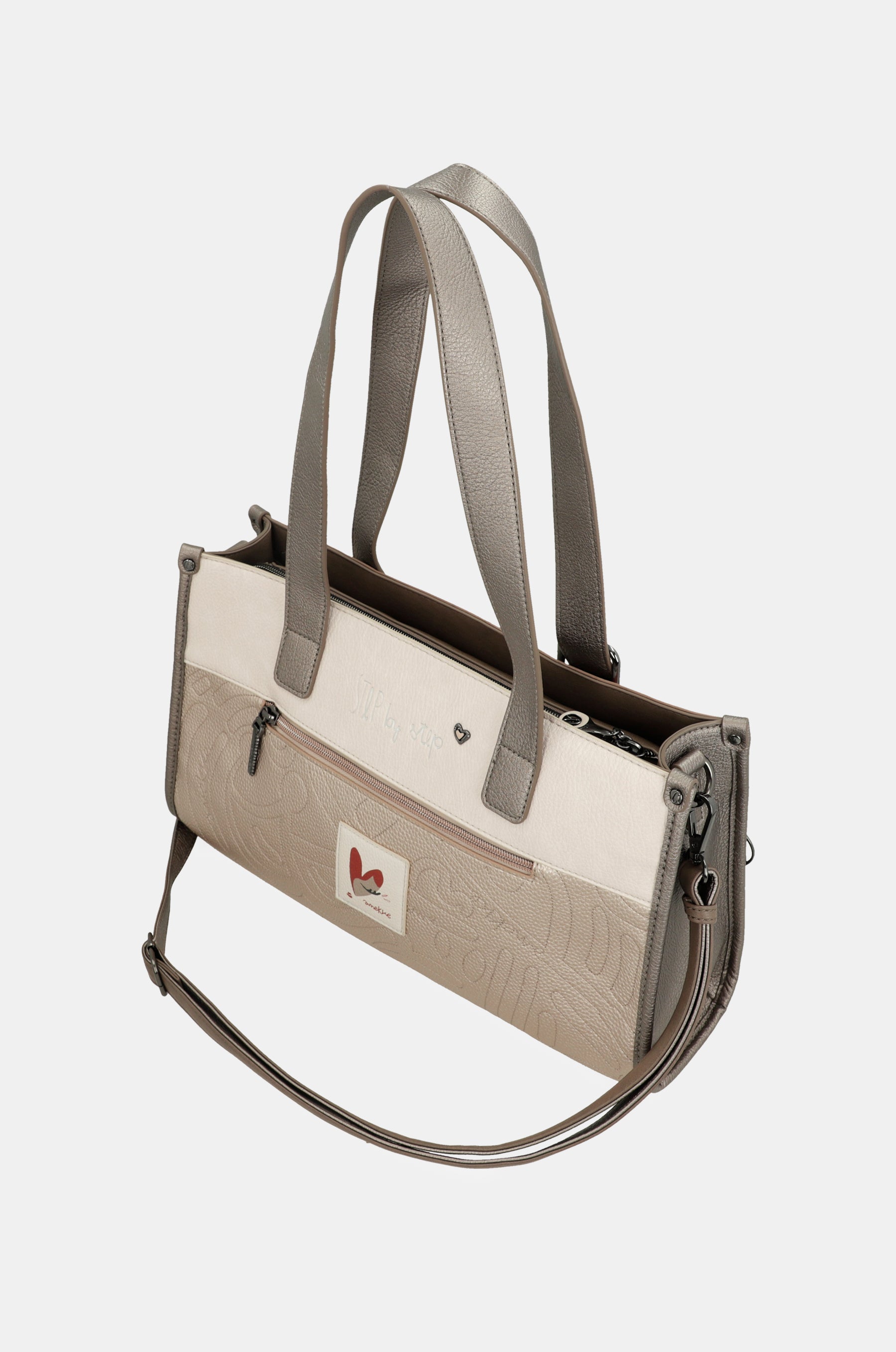 Sac à main Olympia à deux anses avec bandoulière