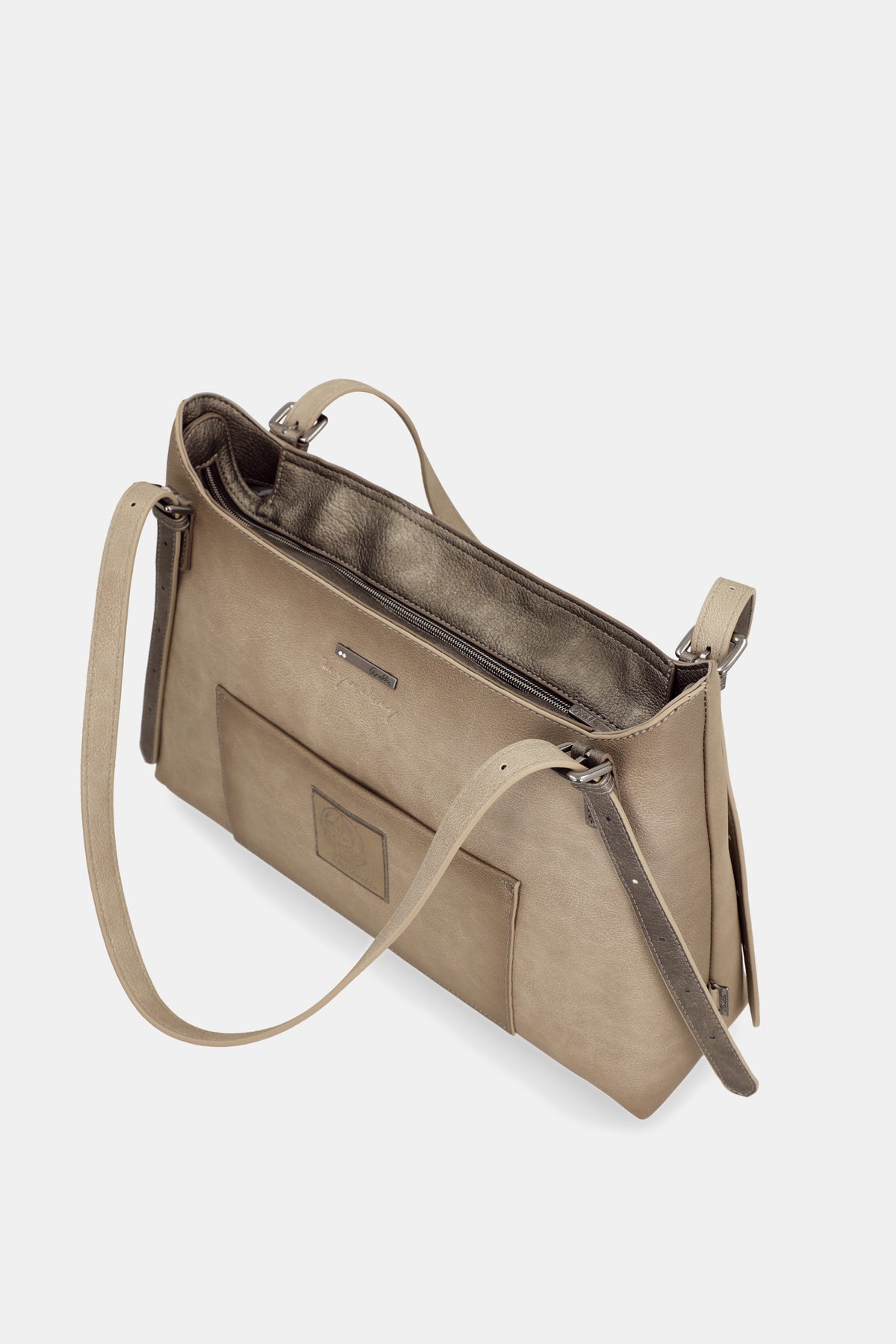Sac porté épaule Taupe