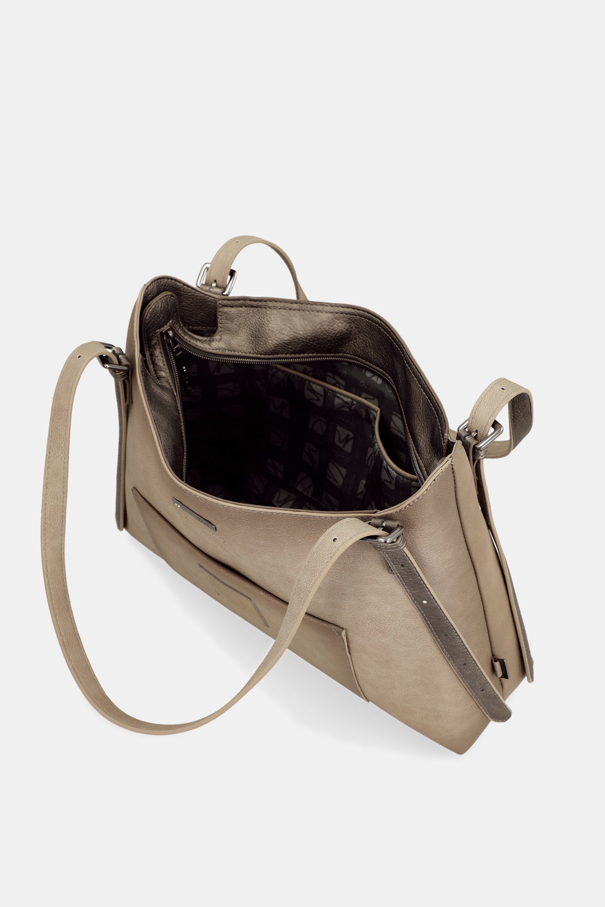 Sac porté épaule Taupe
