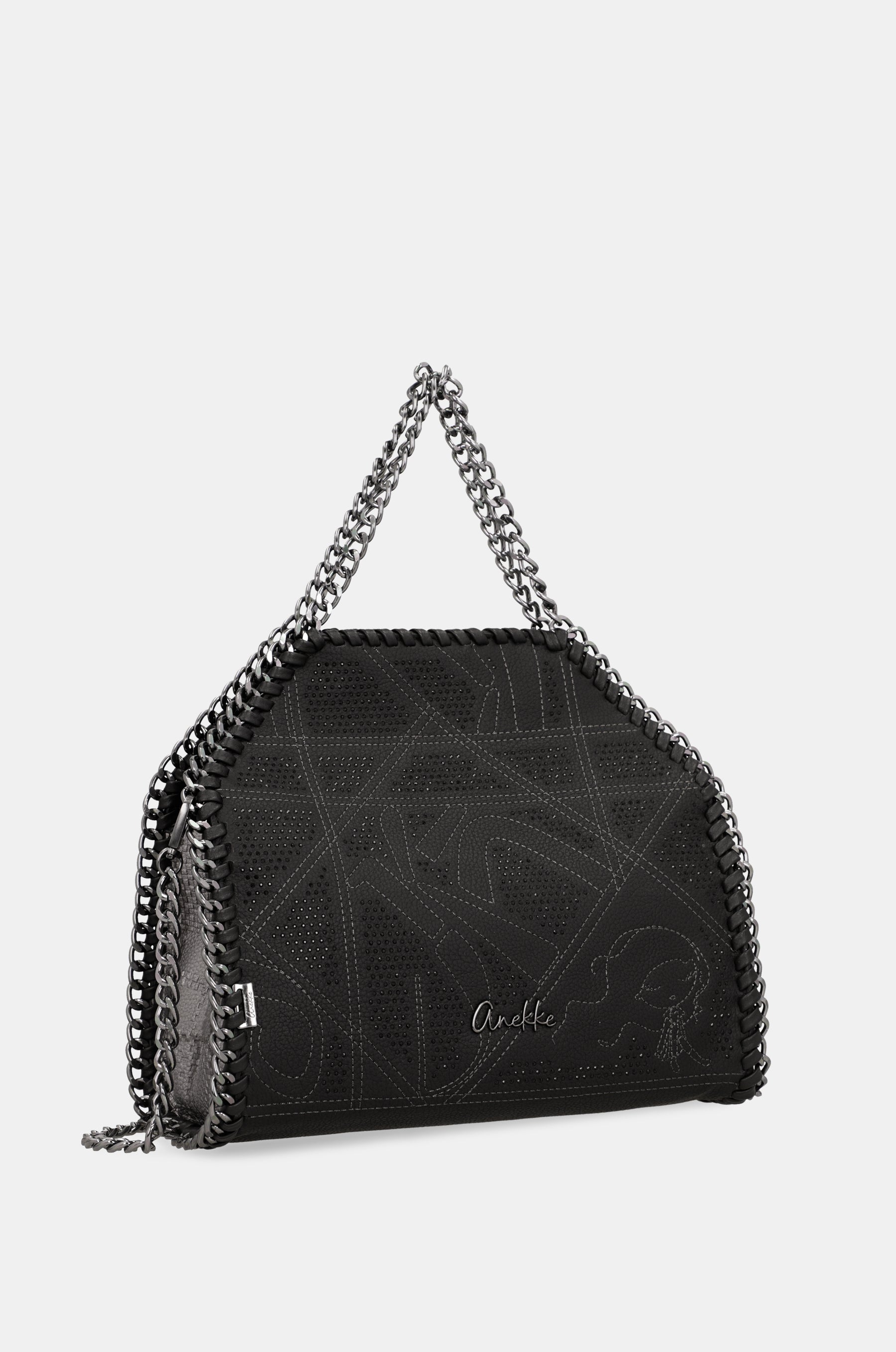 Sac porté épaule à anse métallique Iron