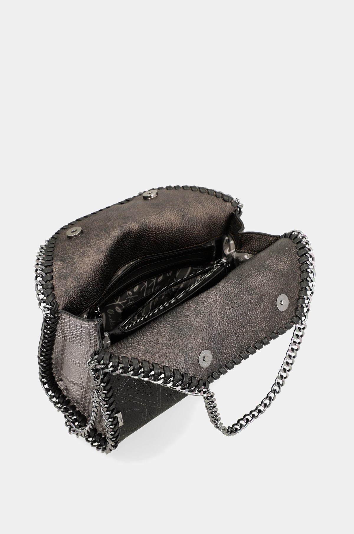 Sac porté épaule à anse métallique Iron