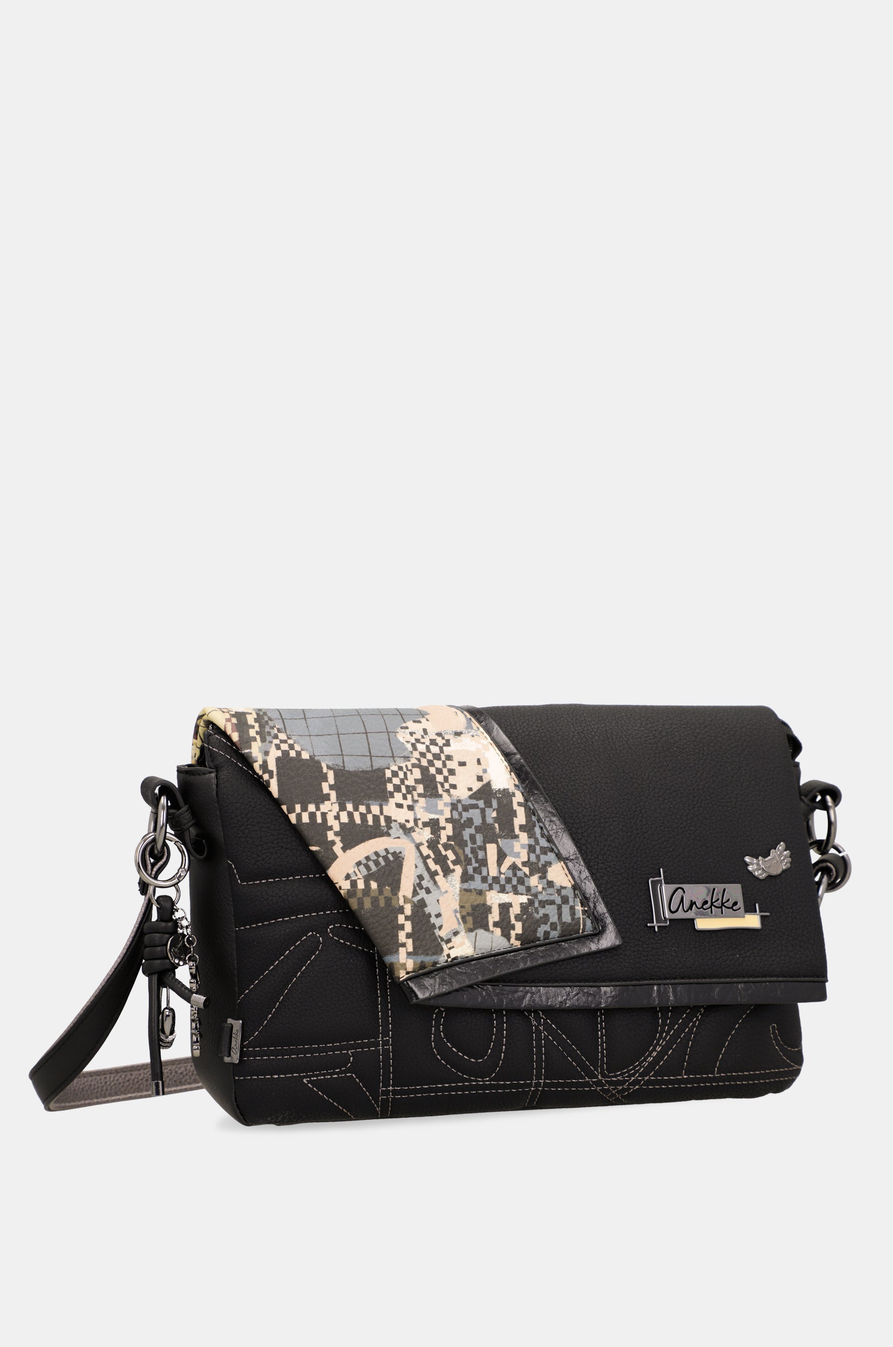 Sac à bandoulière à rabat Iron