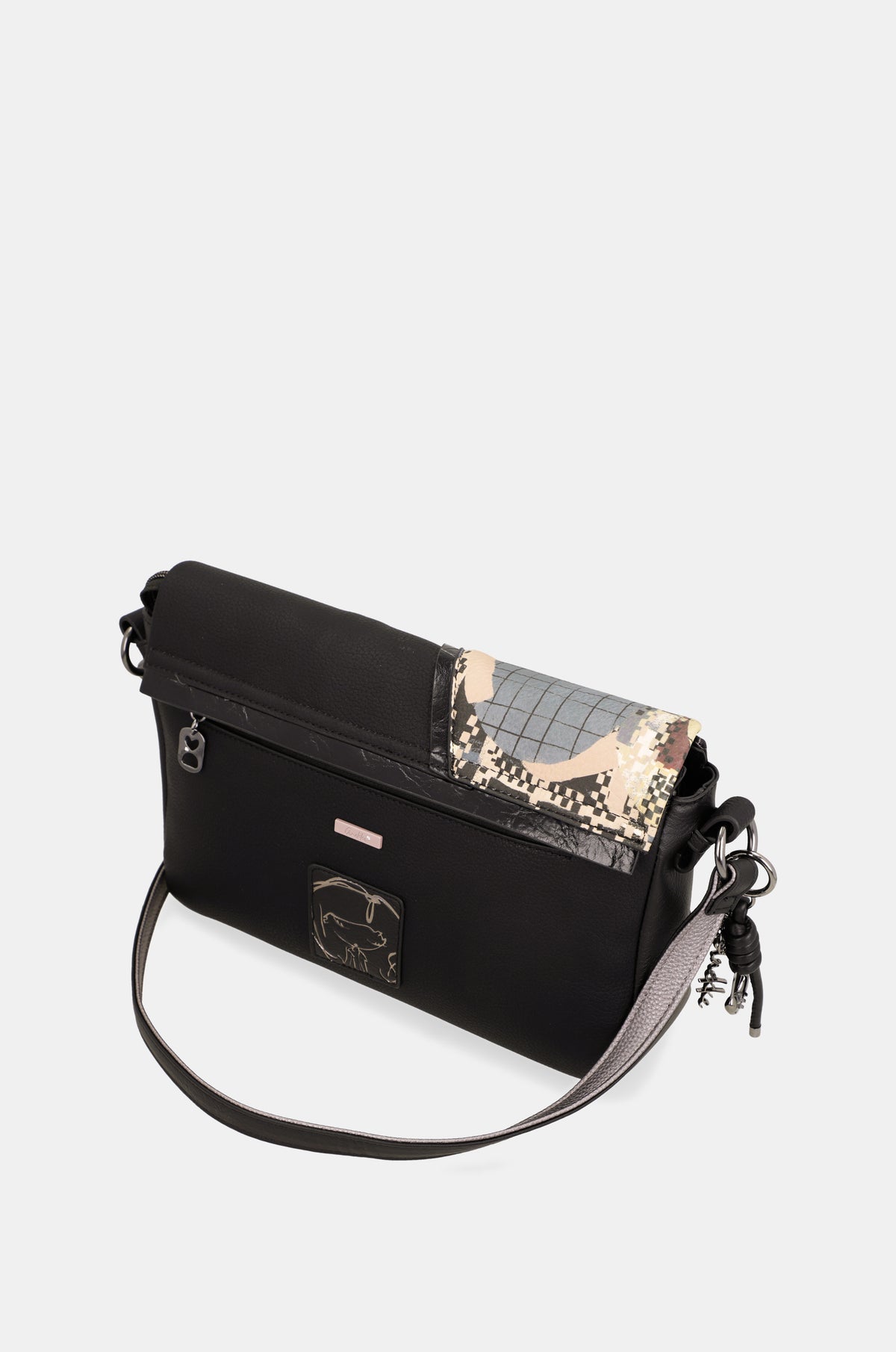 Sac à bandoulière à rabat Iron