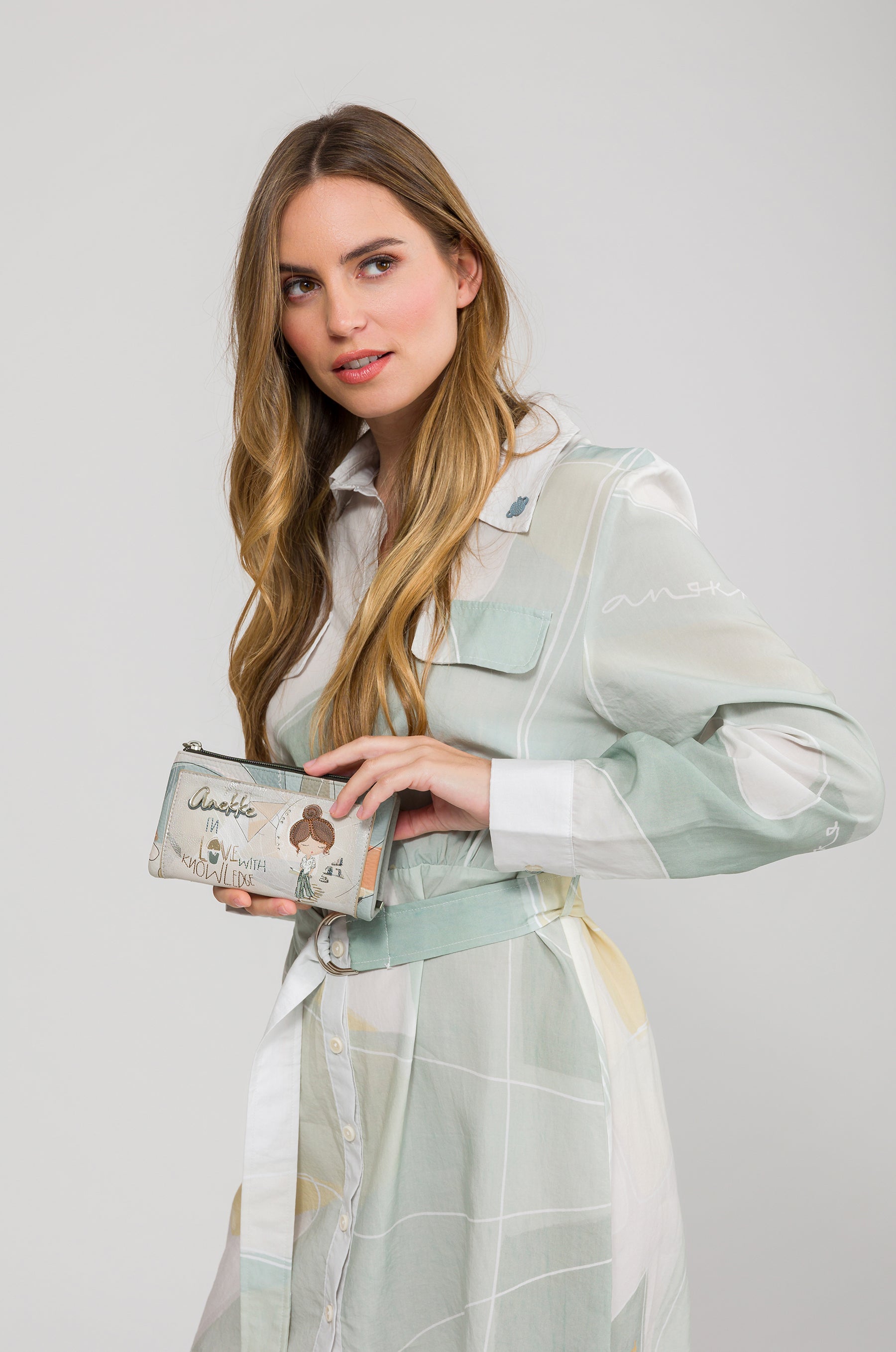 Portefeuille moyen Sophia RFID