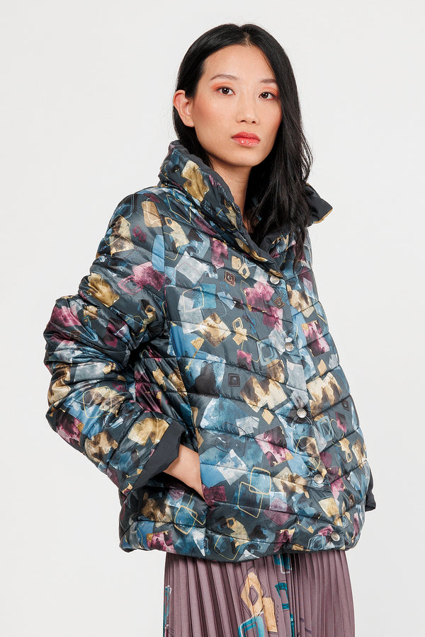 Veste réversible vert