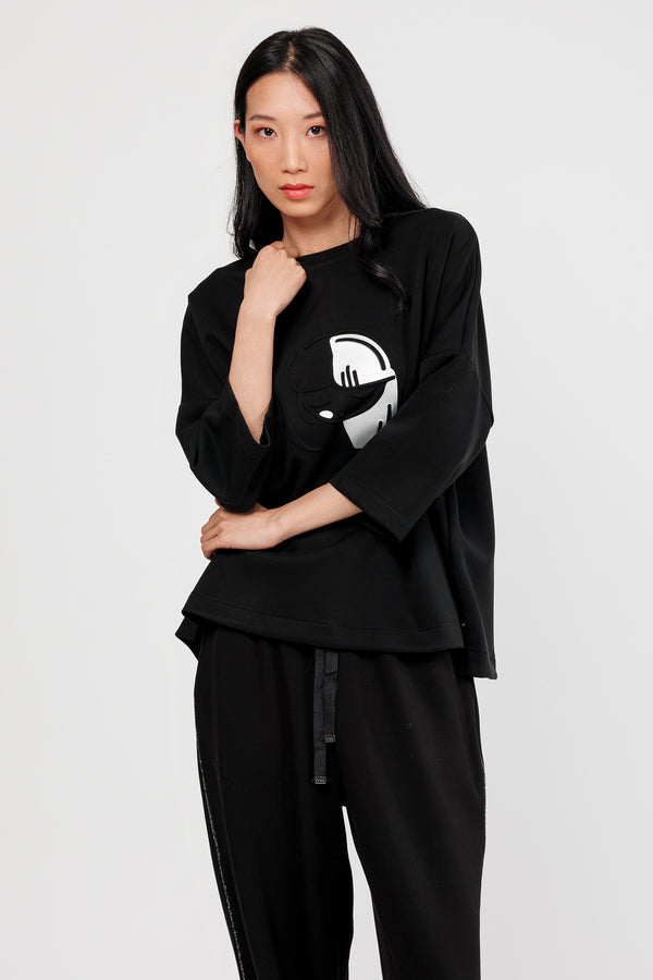Sweat noir Nature Koko