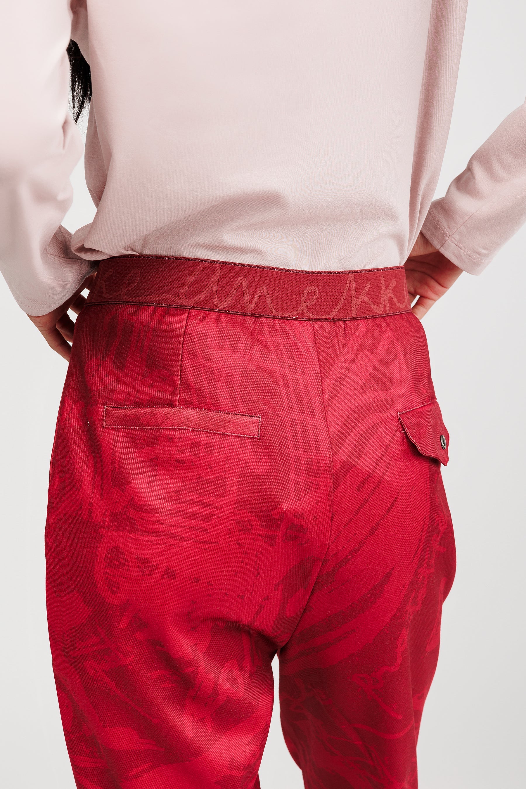 Pantalon bordeaux