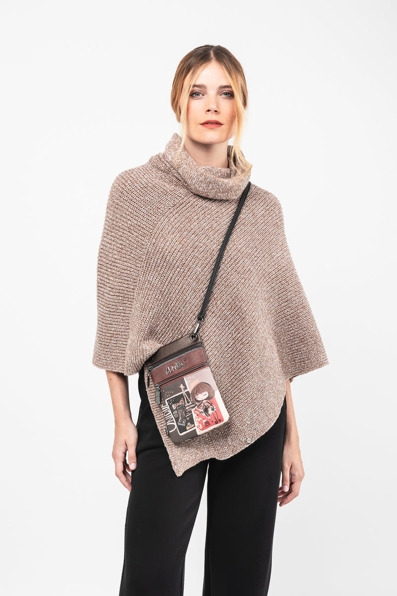 Sac bandoulière mini 2 compartiments Mademoiselle