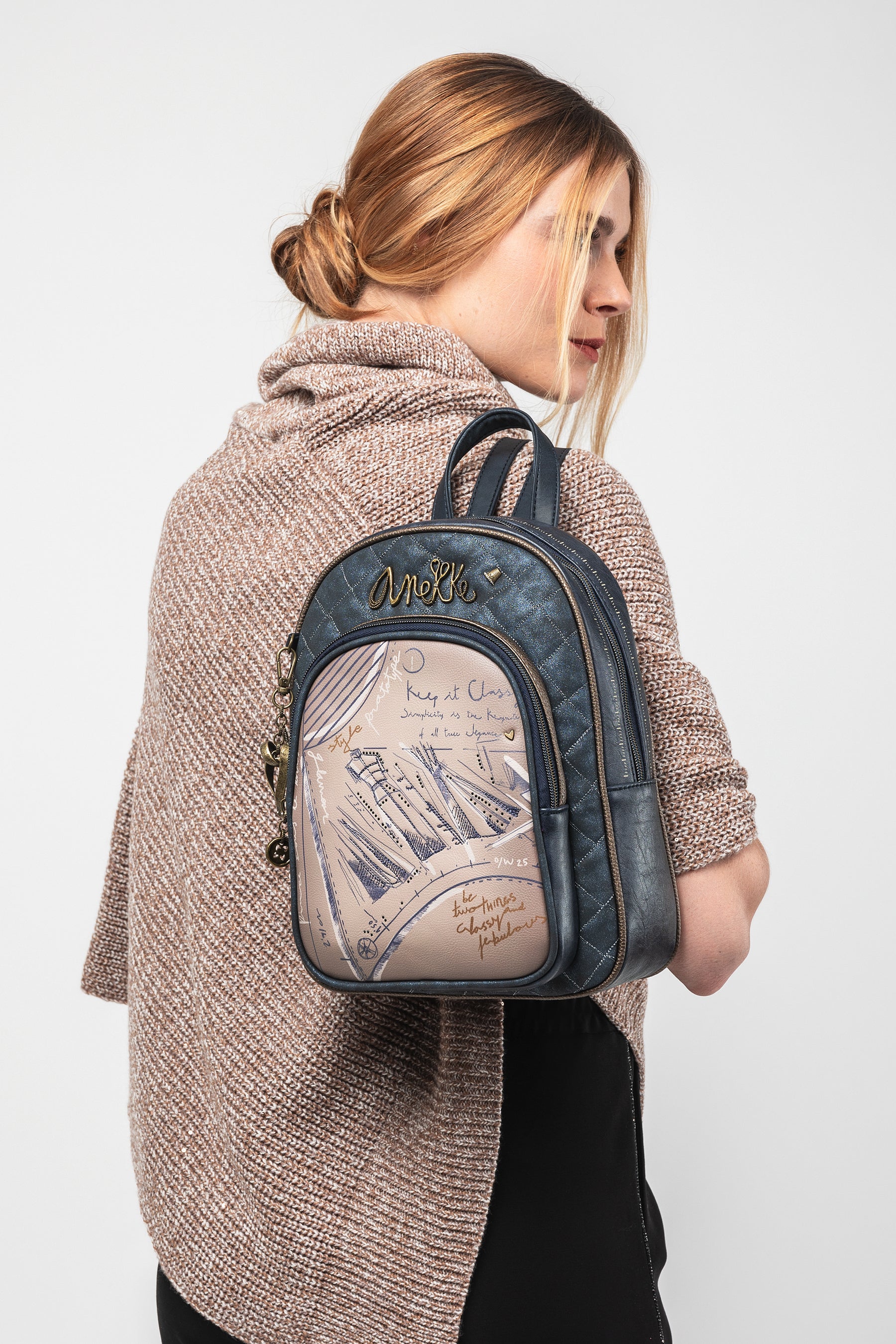 Sac à dos avec poche devant Studio