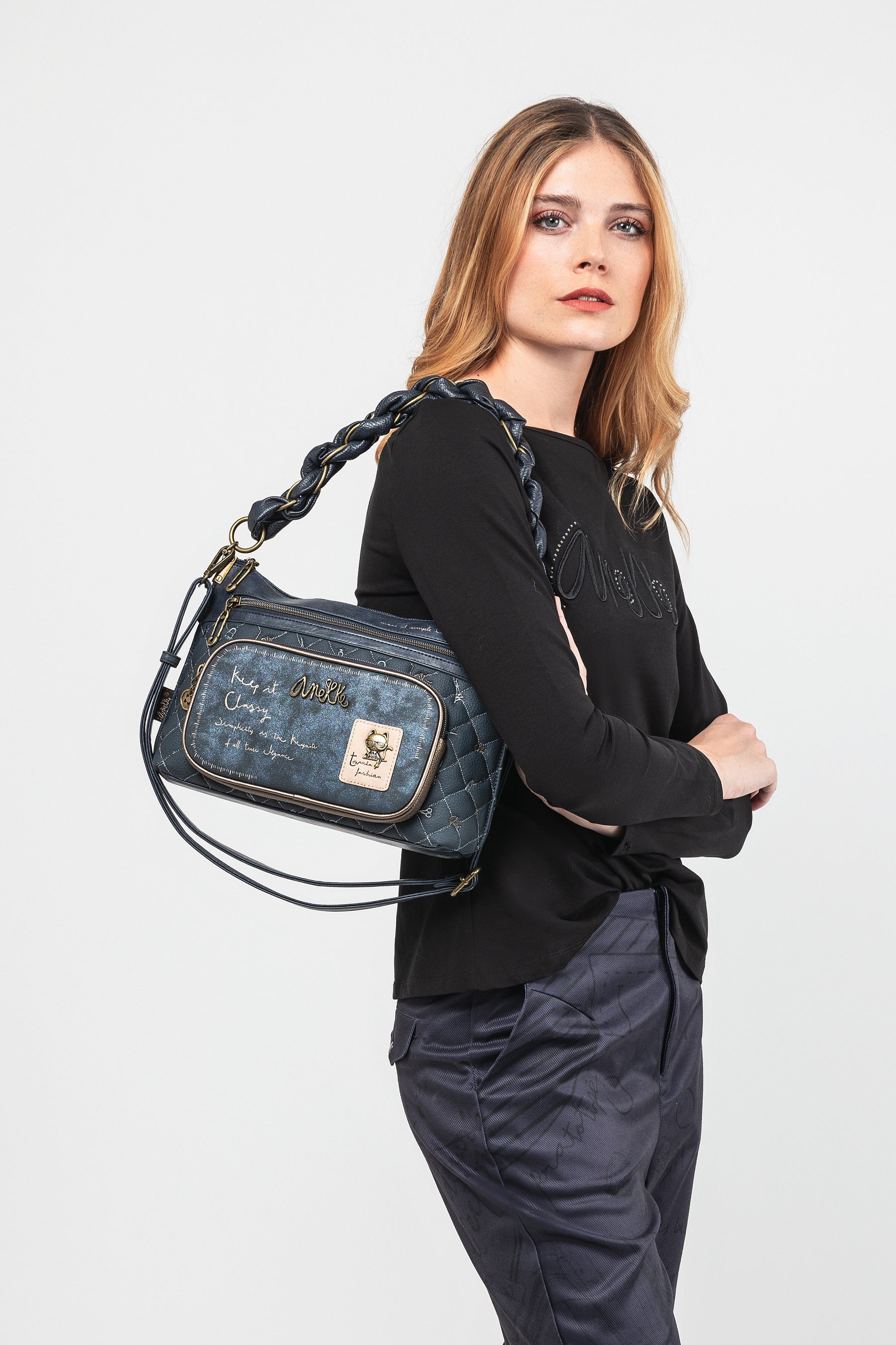 Sac bandoulière avec anse Boutique