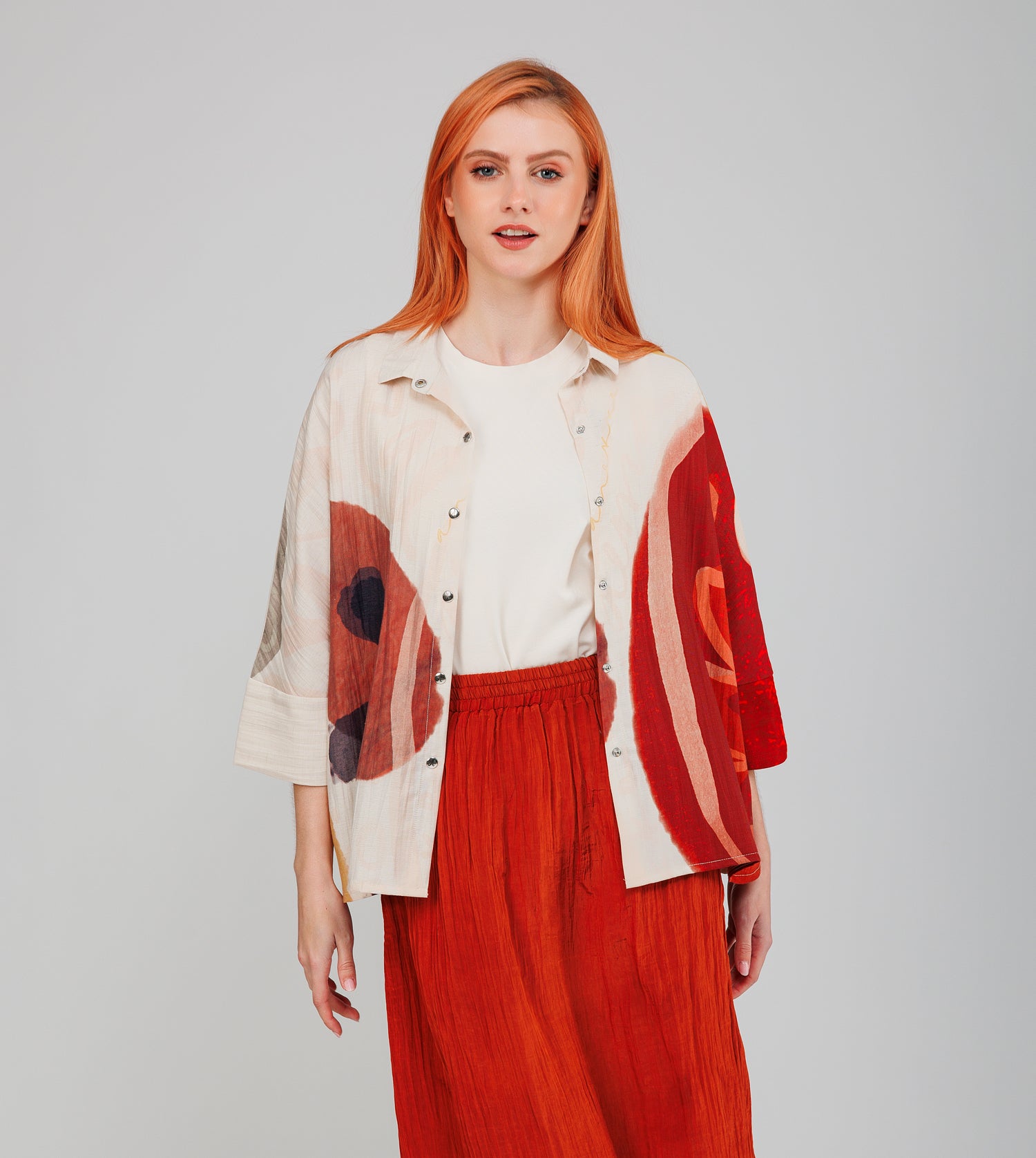 Chemise imprimée Alma