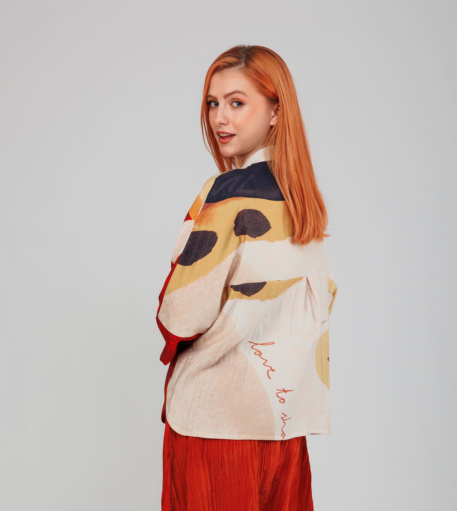 Chemise imprimée Alma