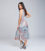 Robe longue sans manches Alma
