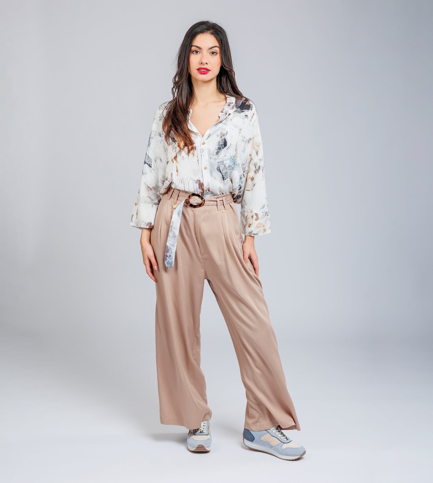 Chemise imprimée Memories
