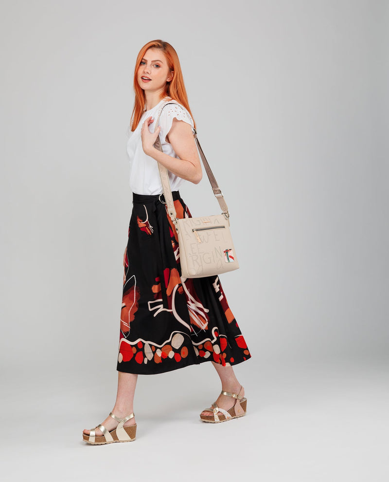Sac bandoulière Alma avec poche avant