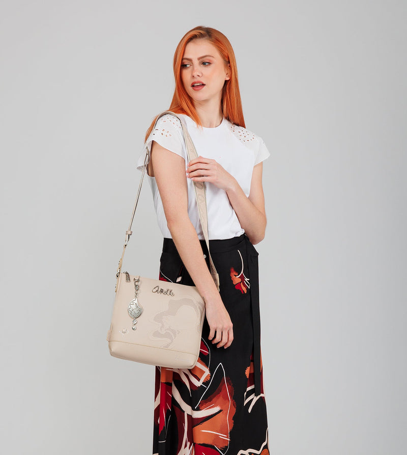 Sac bandoulière Alma avec poche avant