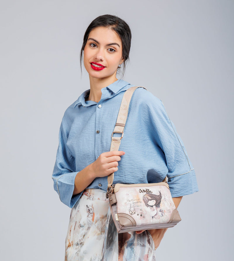Sac bandoulière double compartiment Memories