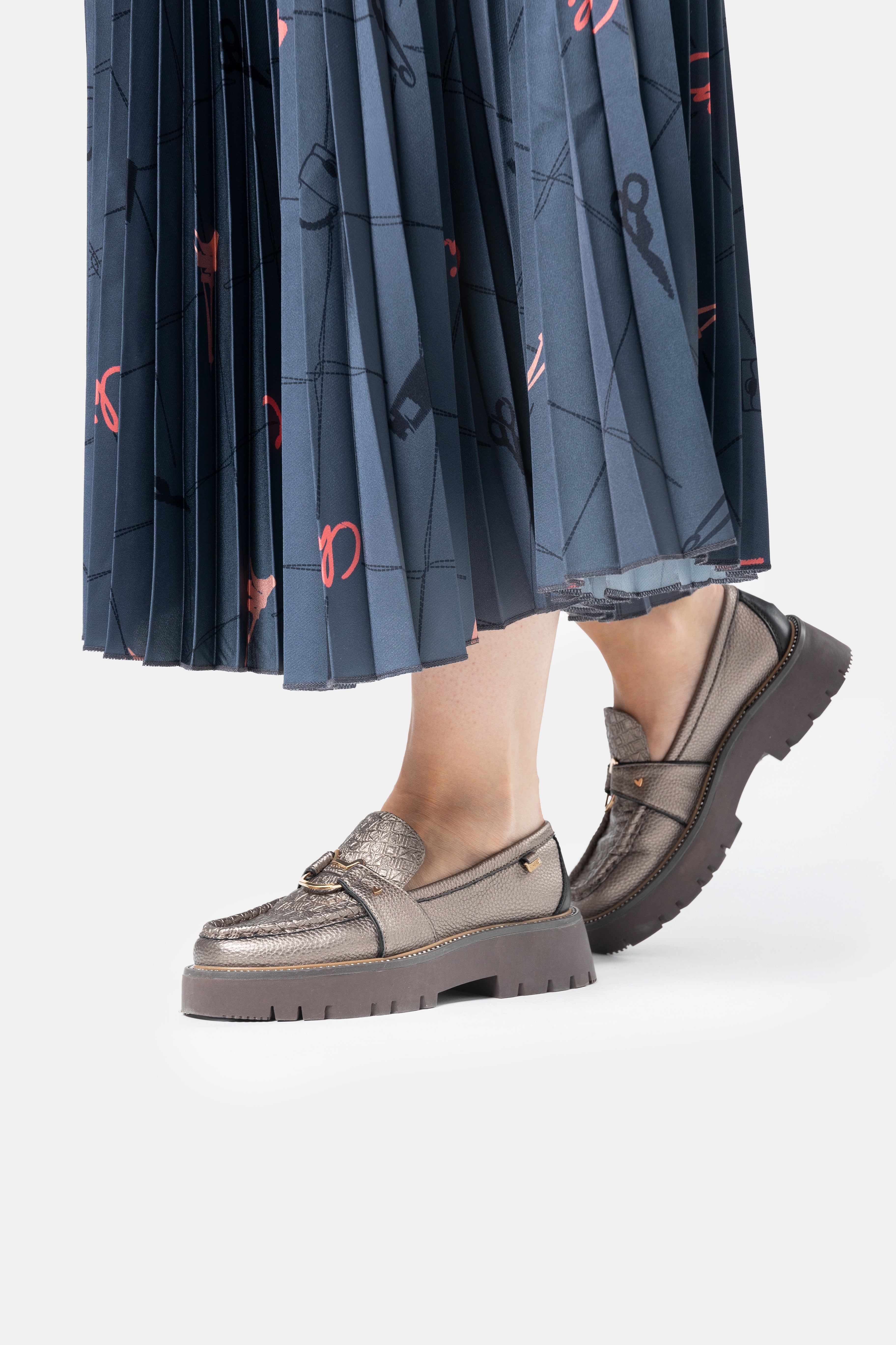 Mocassins Towanda doré