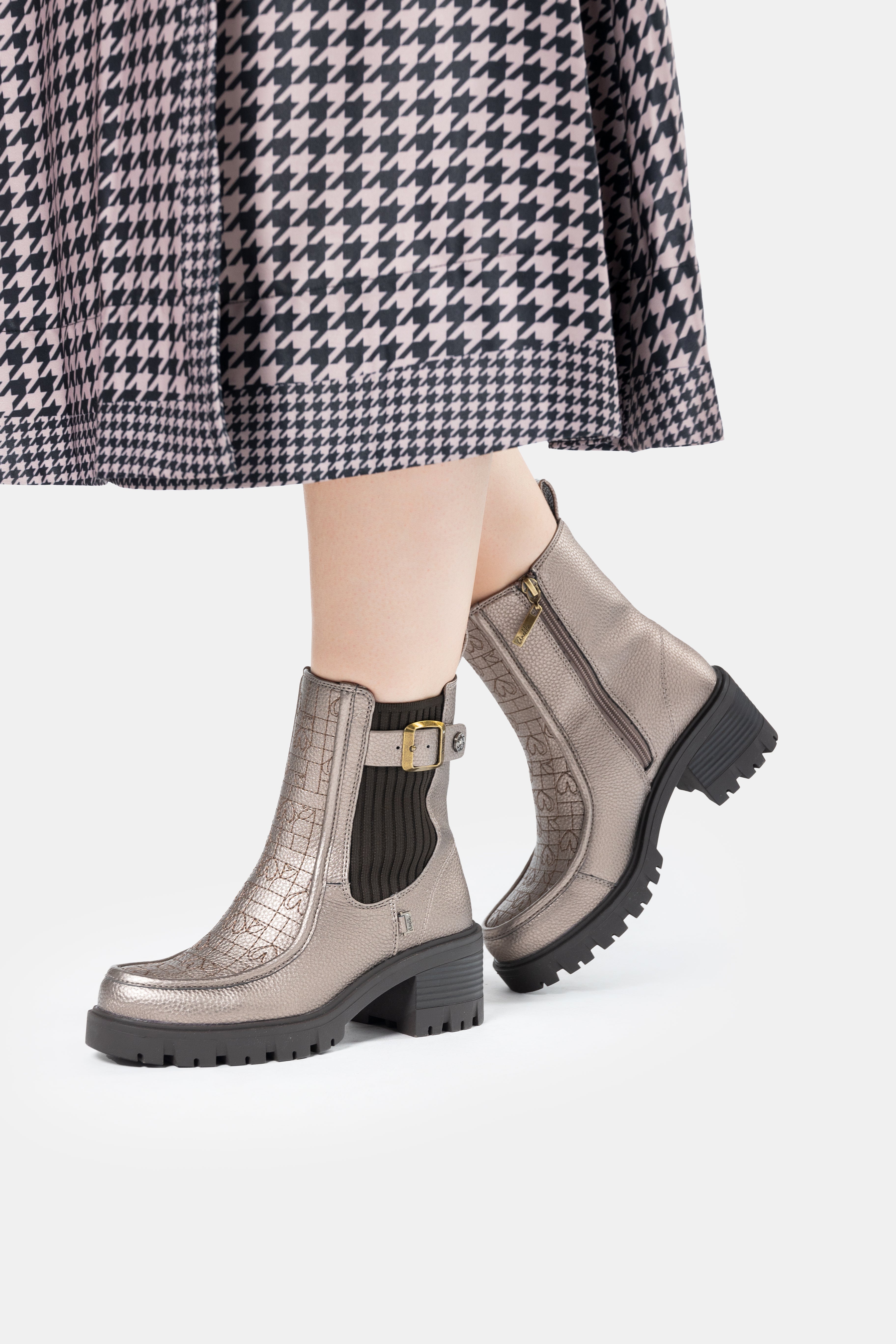 Bottines doré Studio