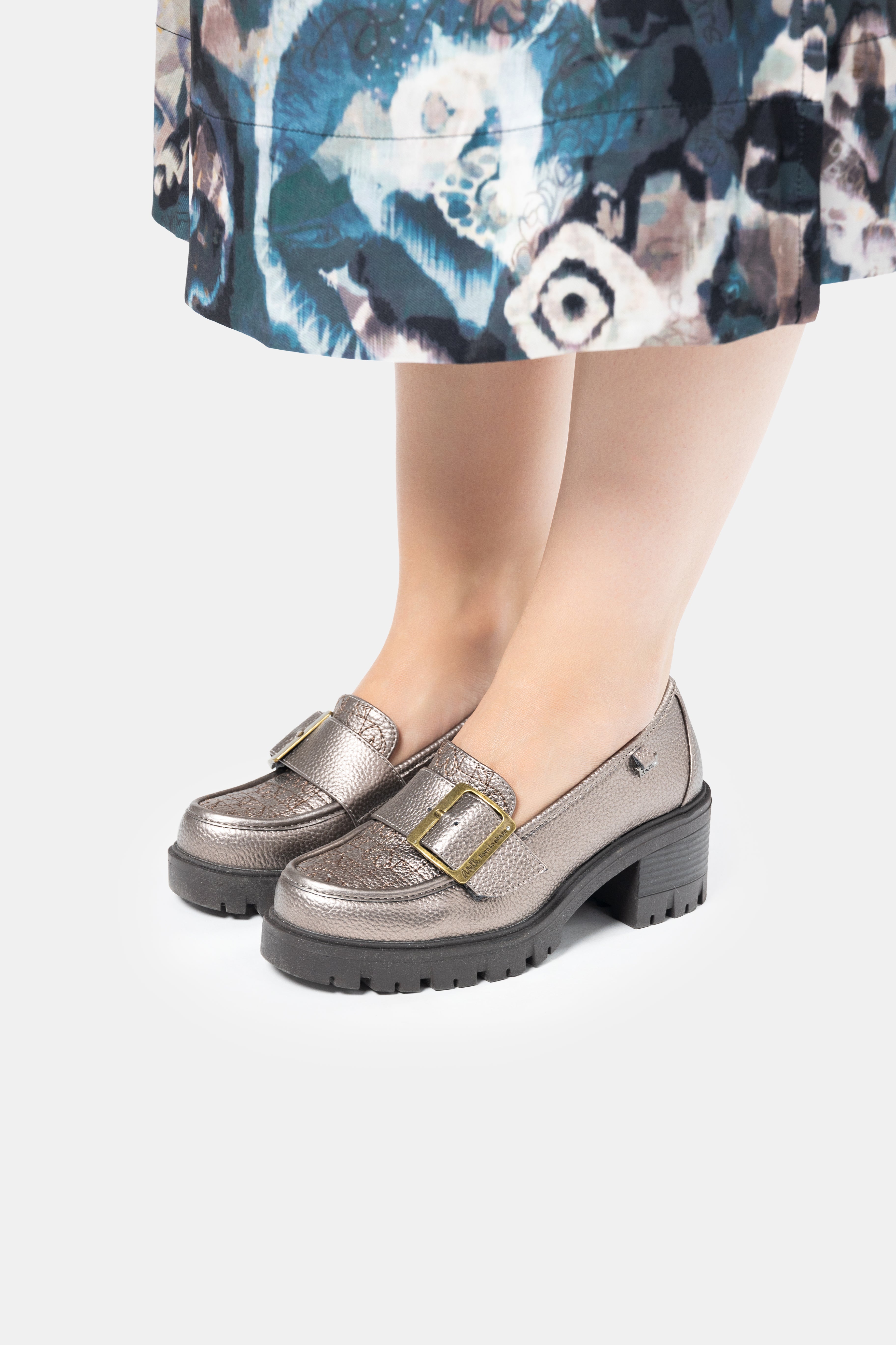 Mocassins doré
