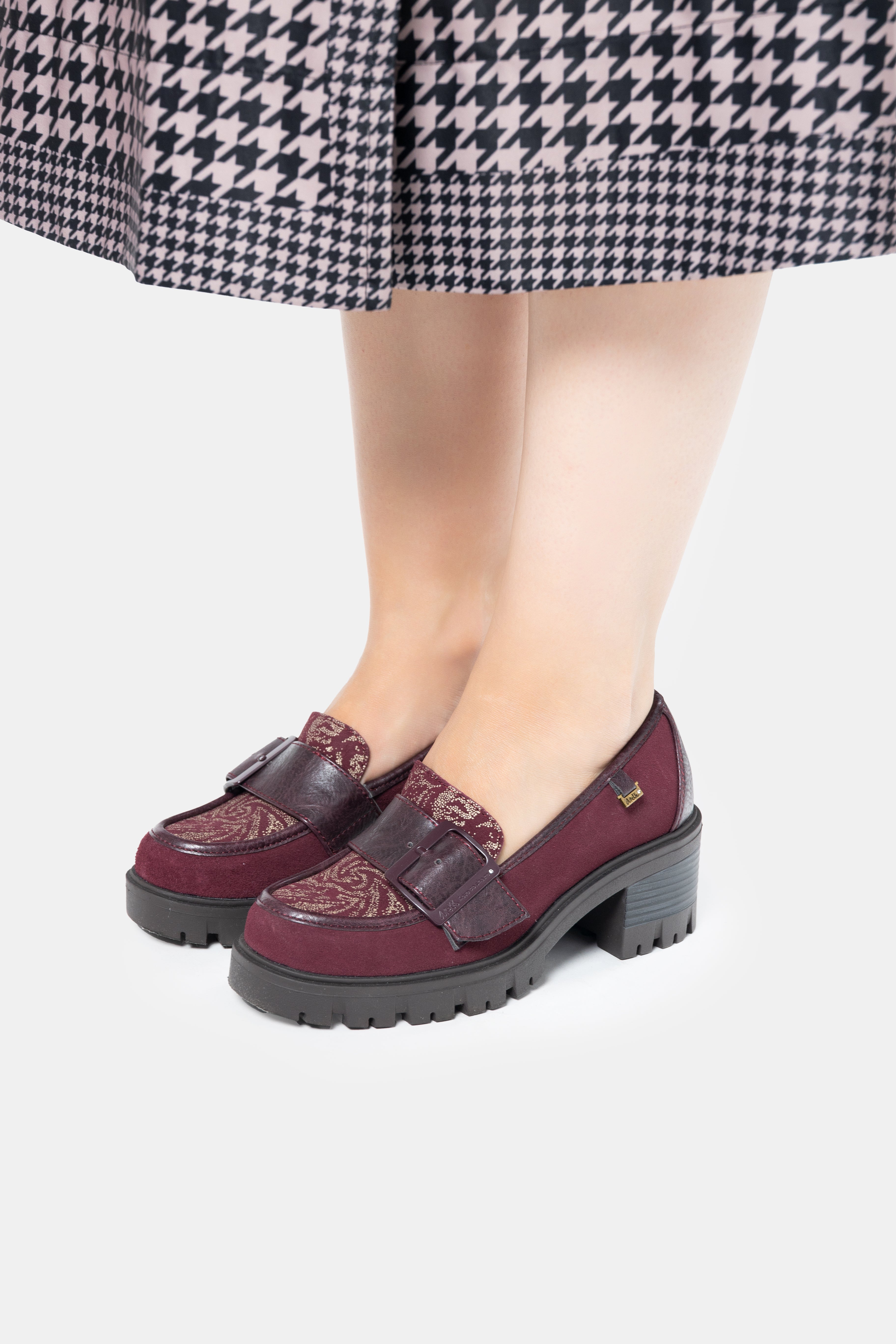 Mocassins bordeaux
