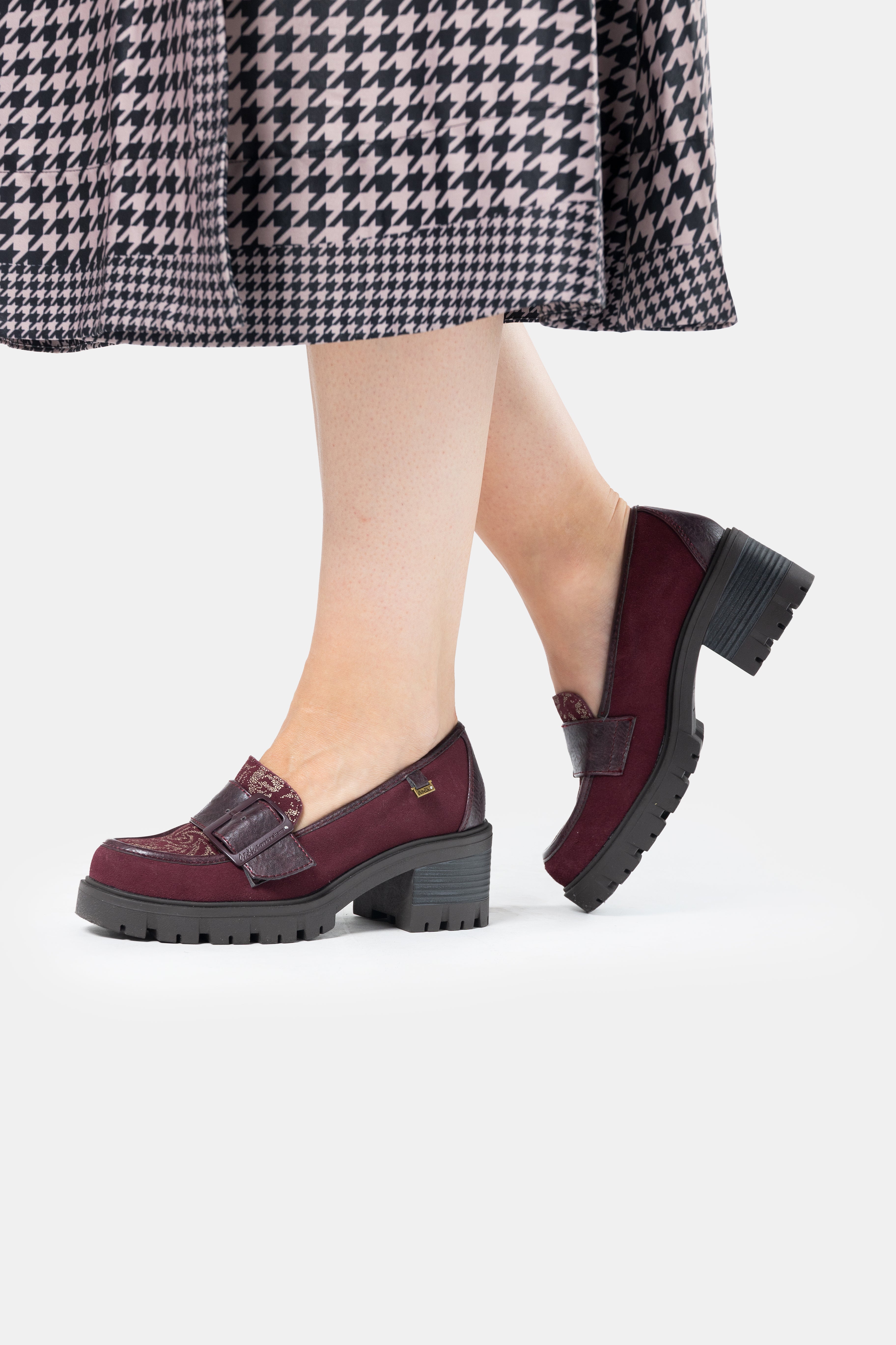 Mocassins bordeaux