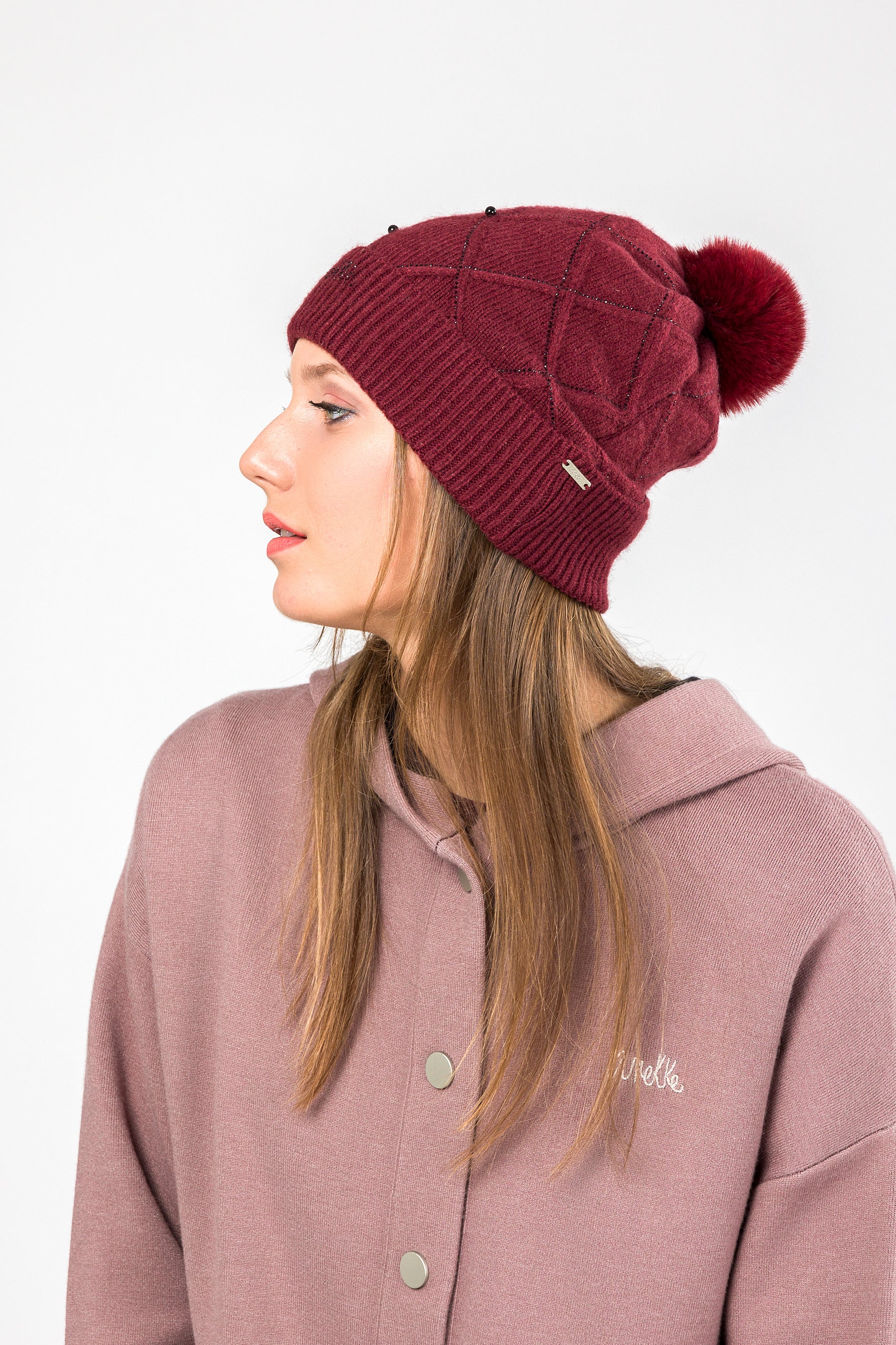 Bonnet en maille Mademoiselle