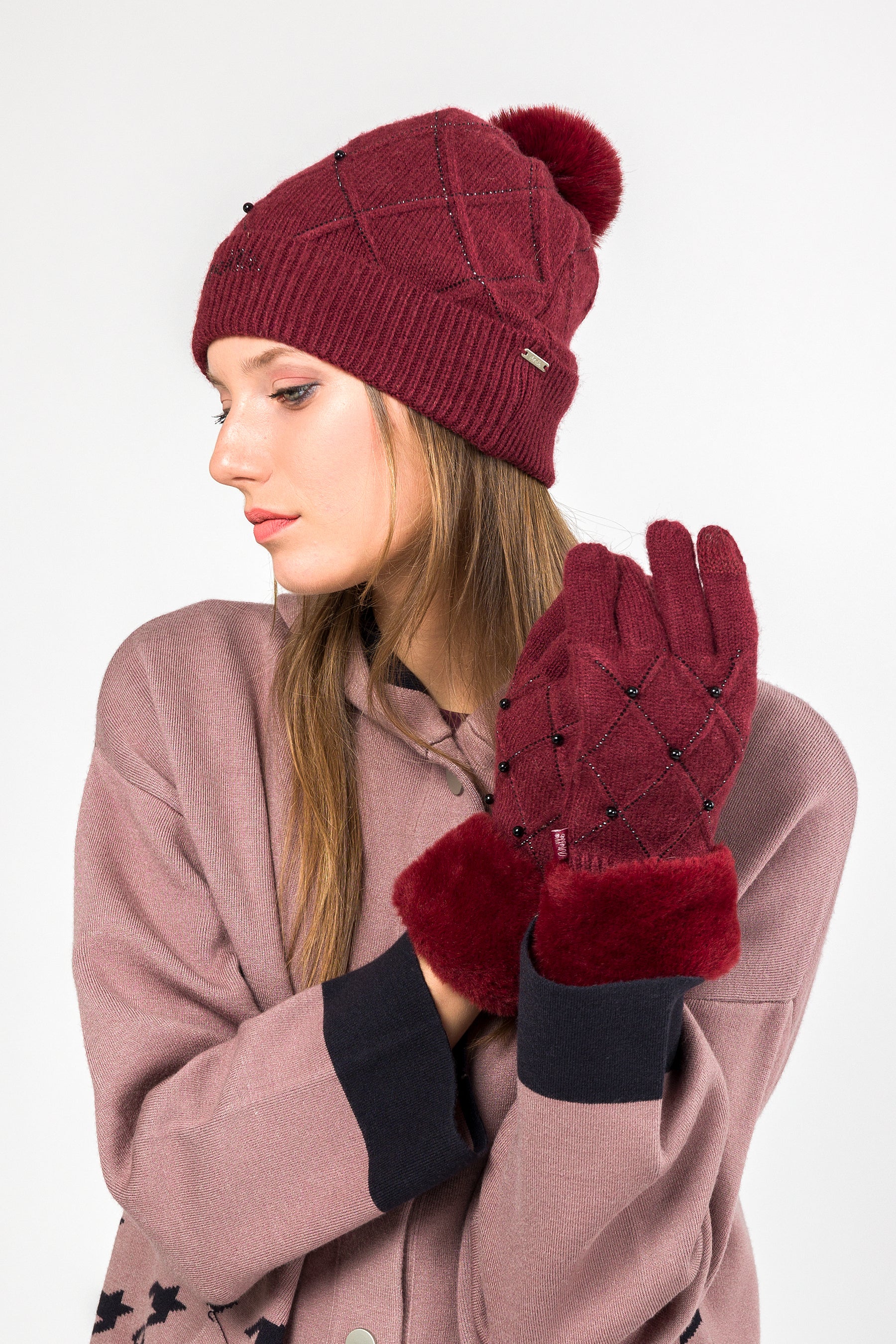 Gants en maille Mademoiselle