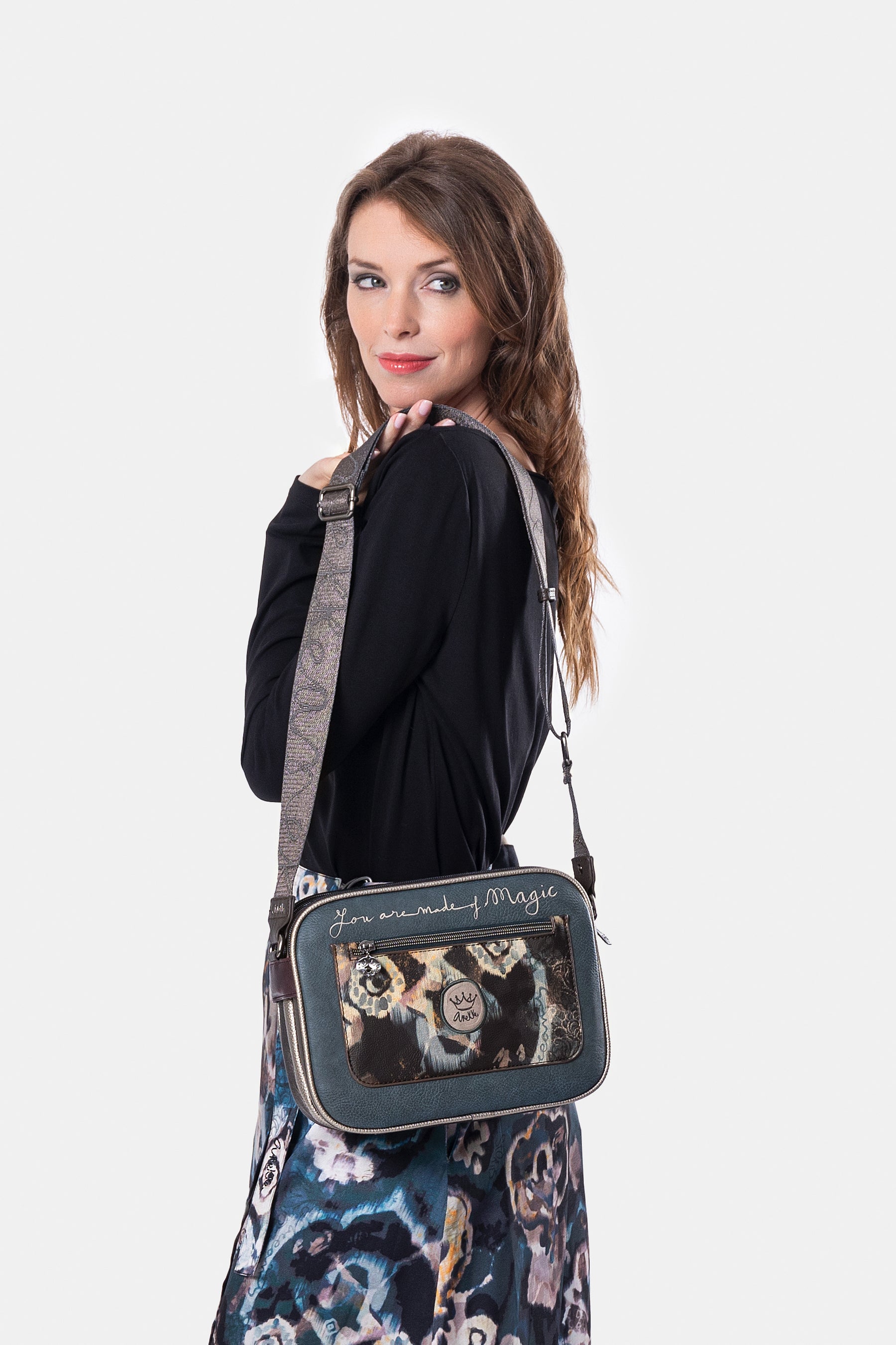 Sac bandoulière 3 compartiments Real