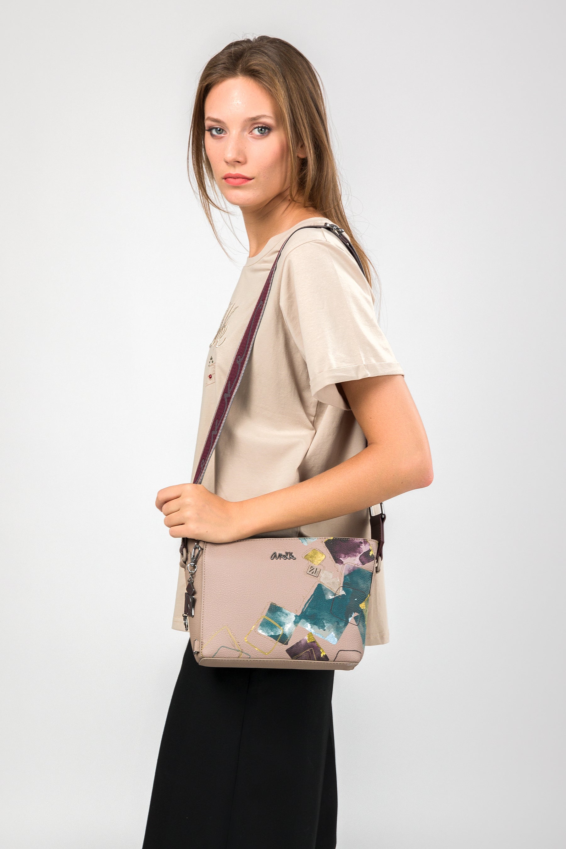 Sac bandoulière carré Evolution
