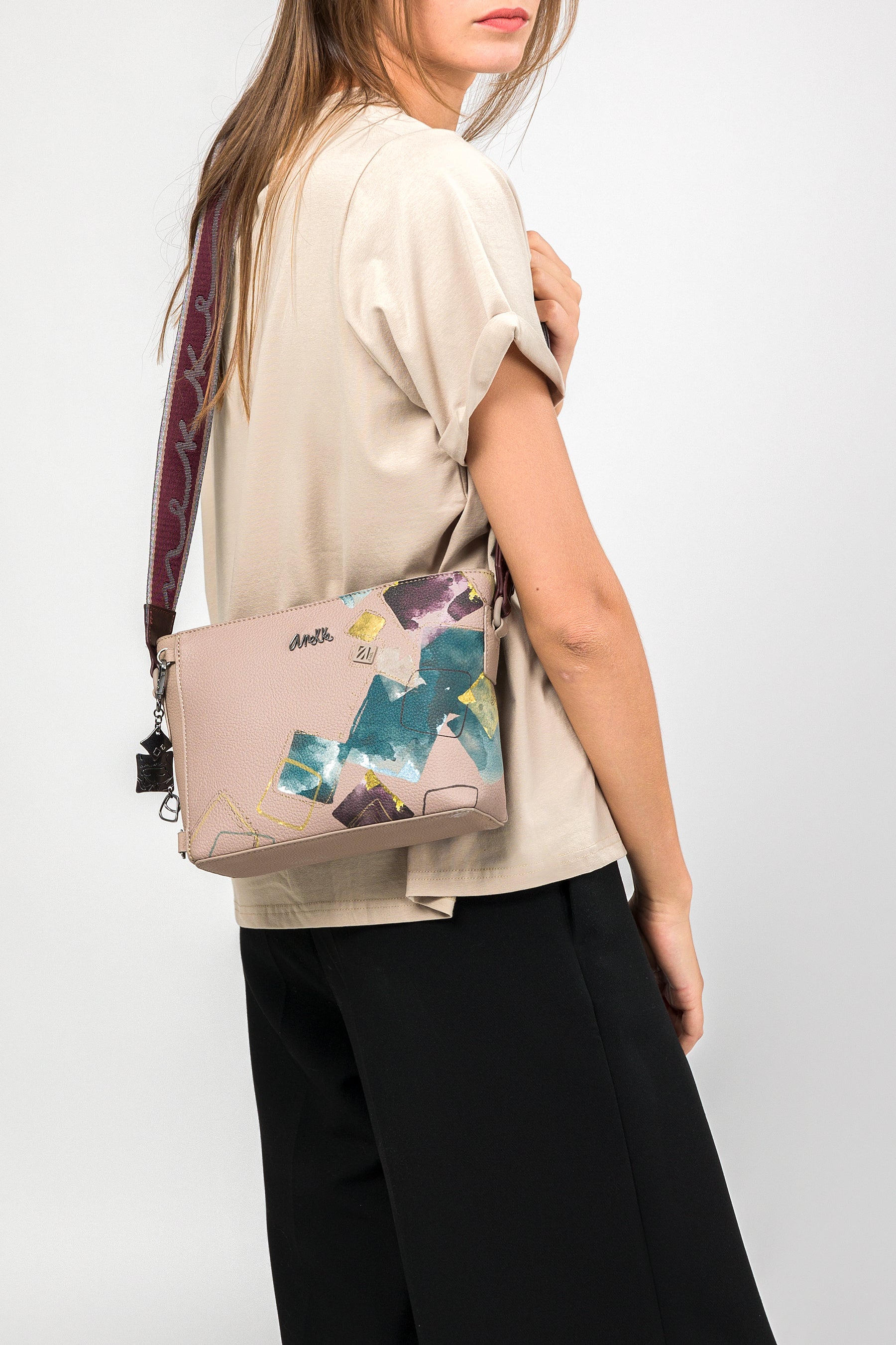 Sac bandoulière carré Evolution
