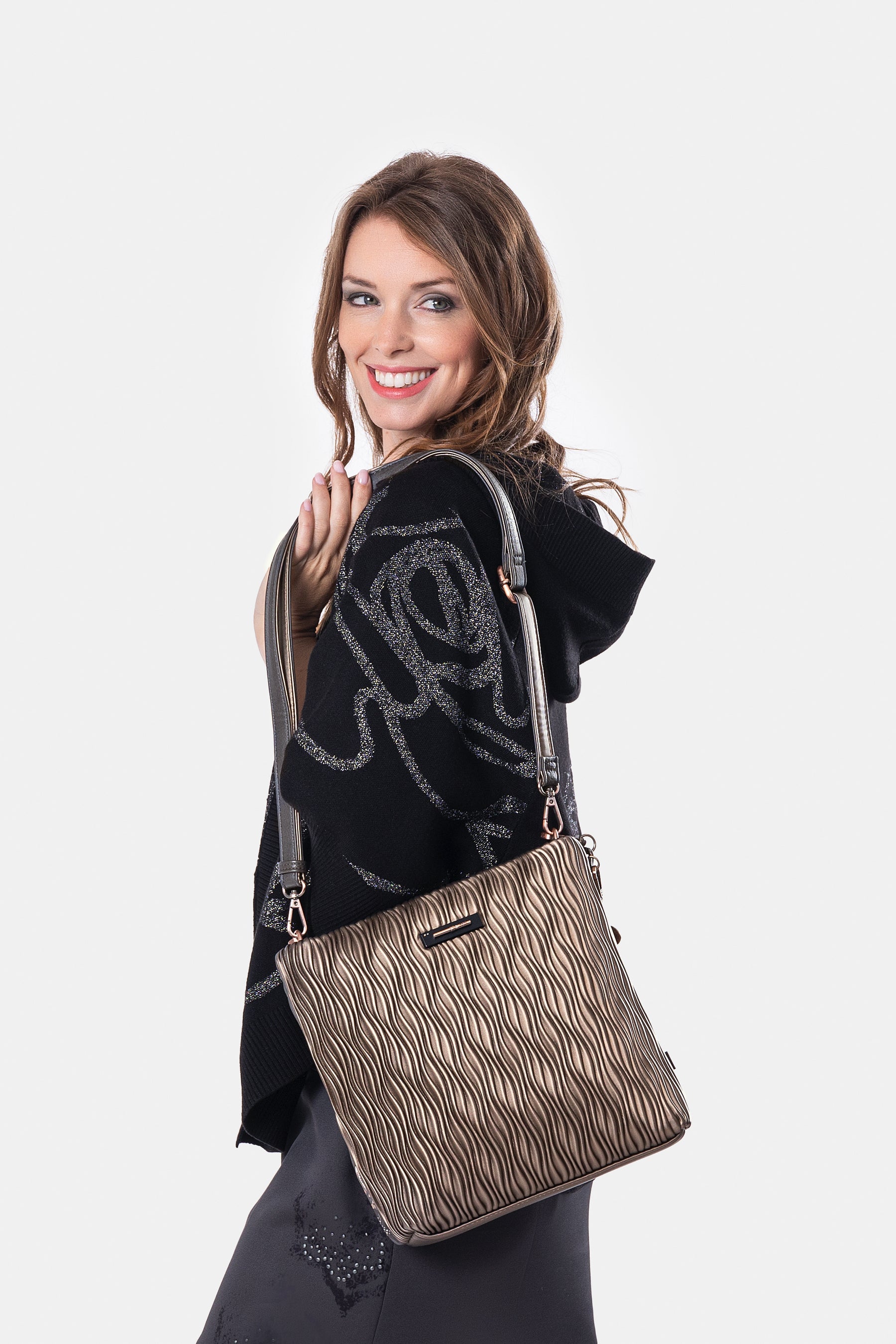 Sac bandoulière carré Intentions