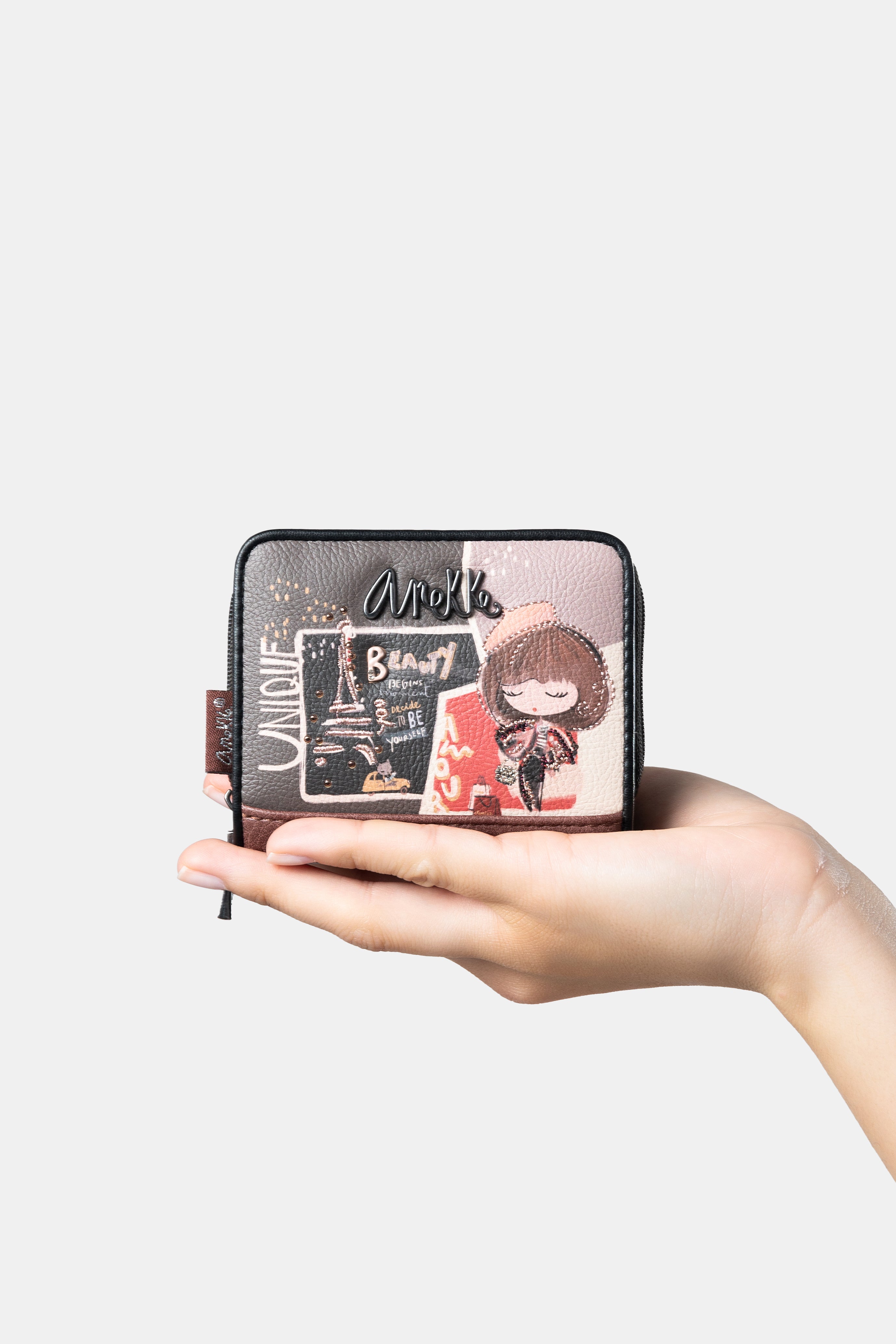 Portefeuille RFID petit Mademoiselle