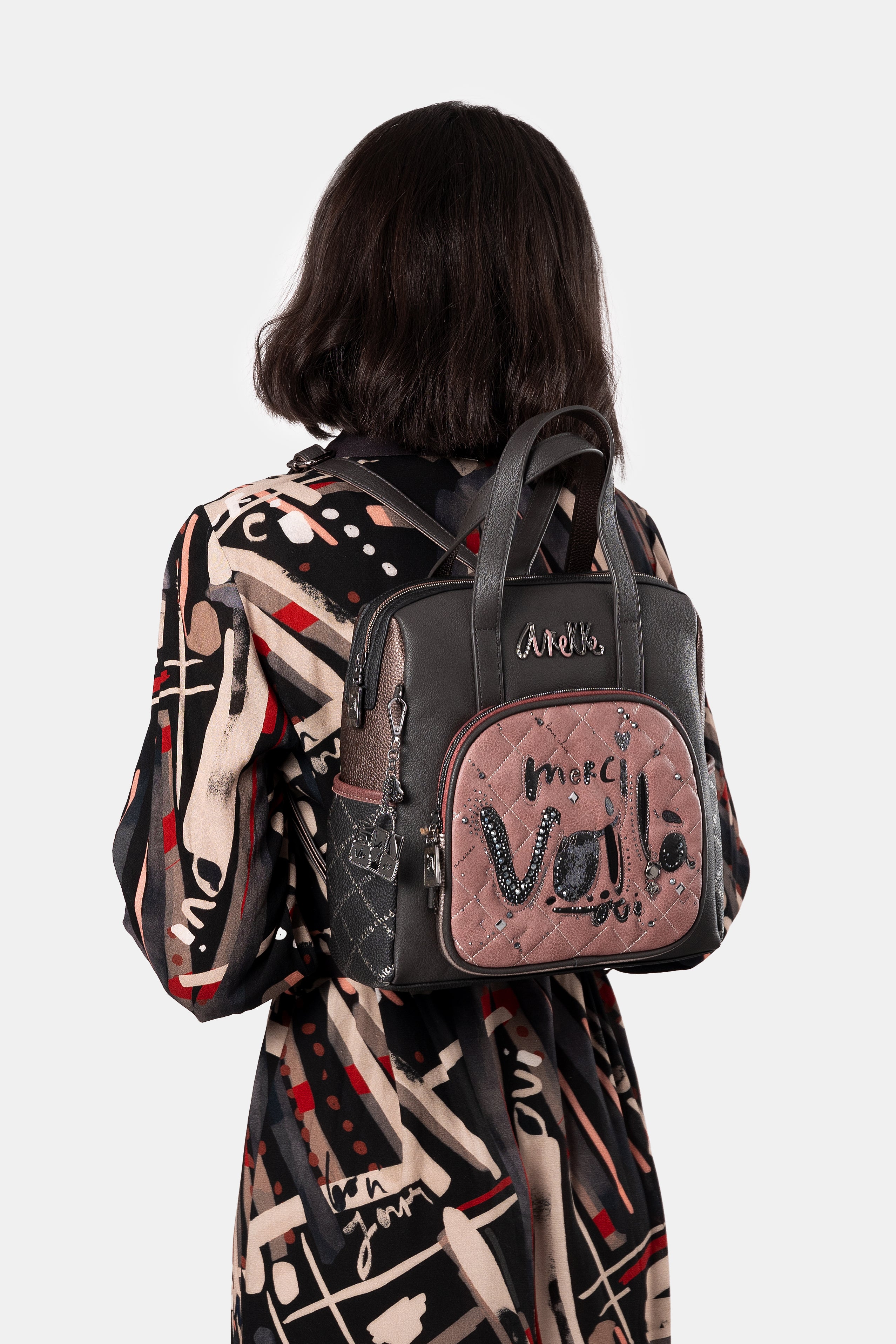 Sac à dos avec anse moyen Parisian