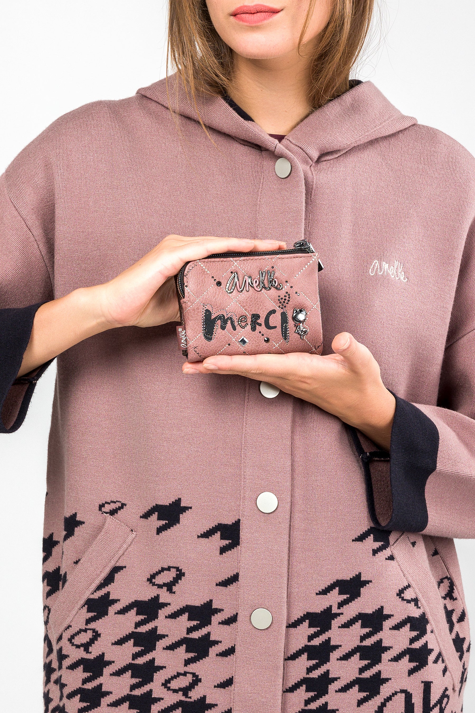 Portefeuille souple RFID petit Parisian