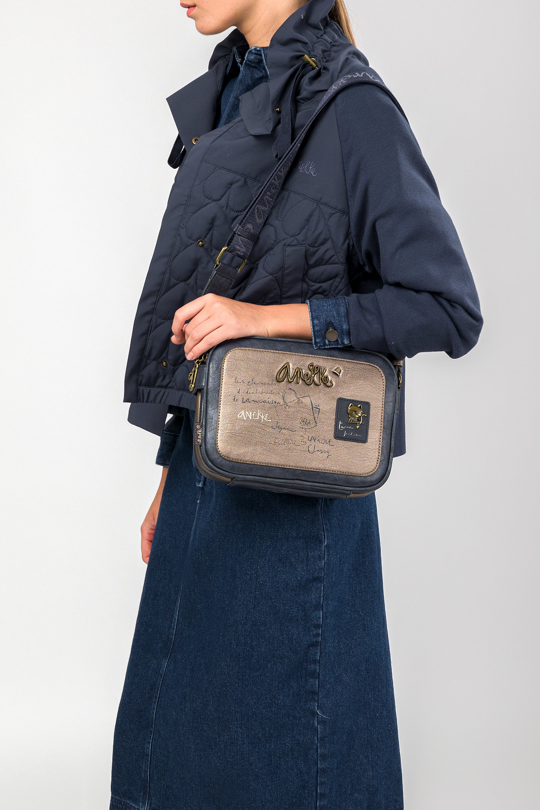 Sac bandoulière 3 compartiments Boutique