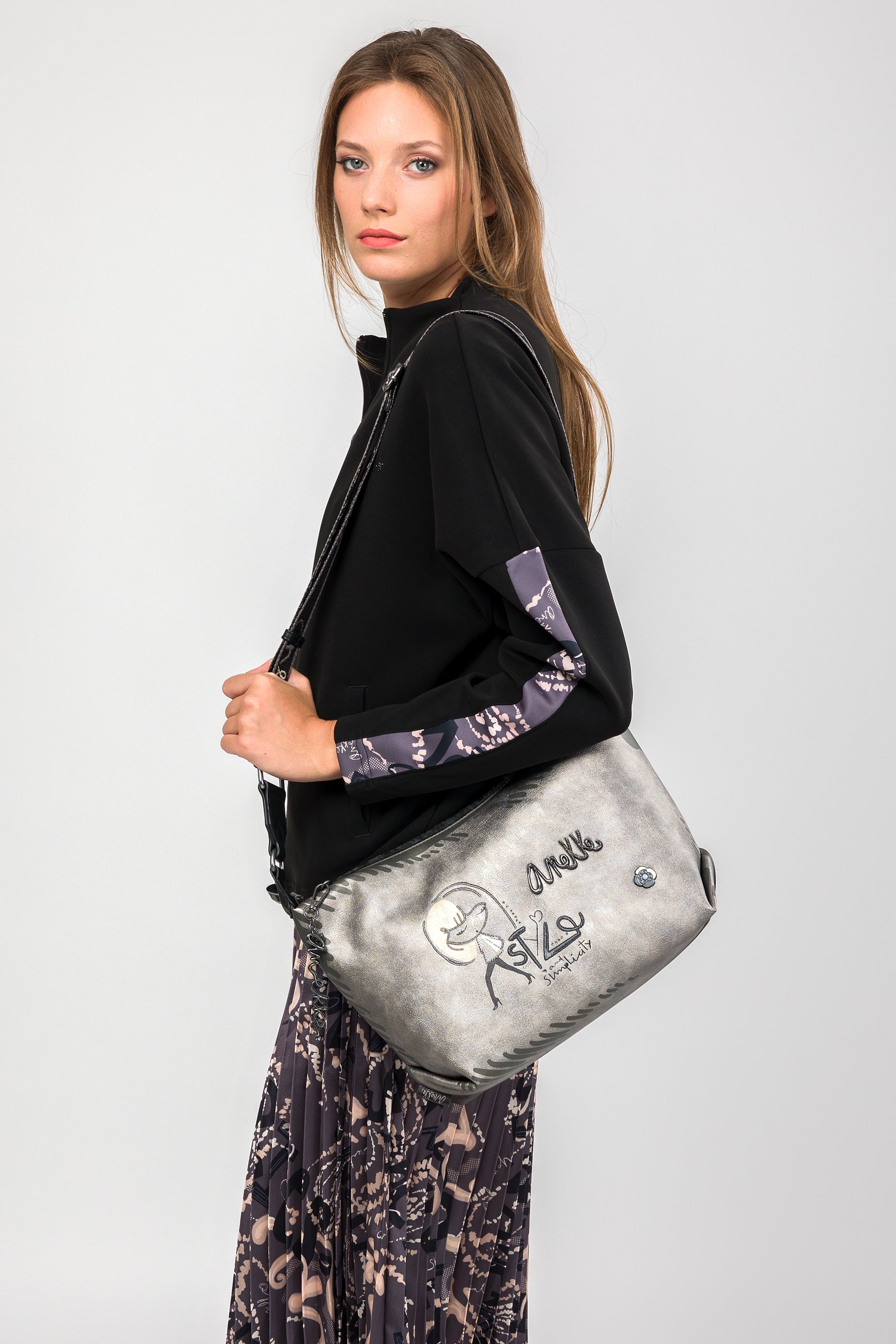 Sac bandoulière moyen Nature Koko