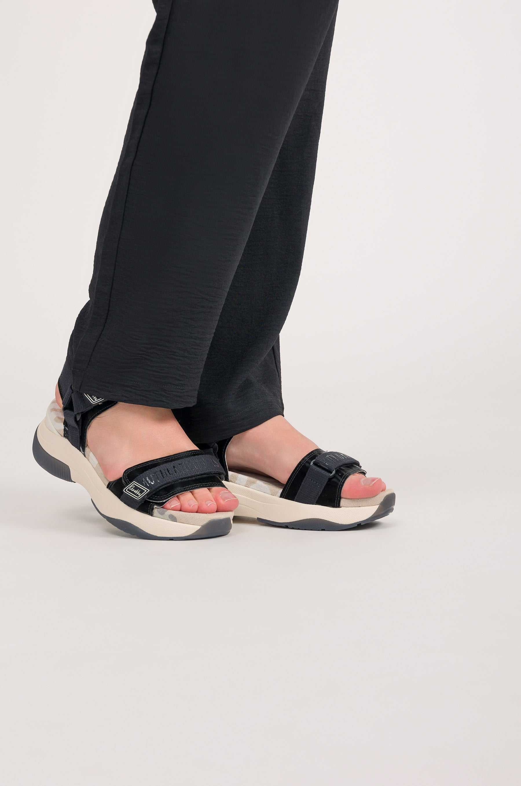 Sandales sport noires