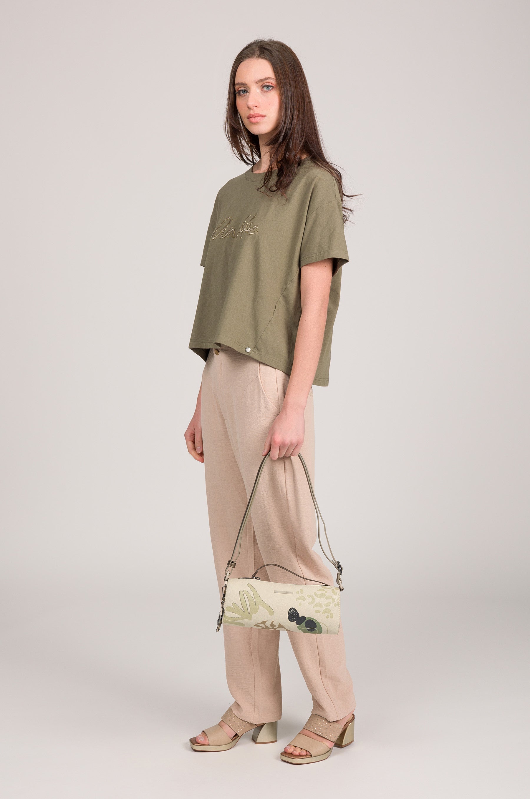 Sac à bandoulière allongé Gaia