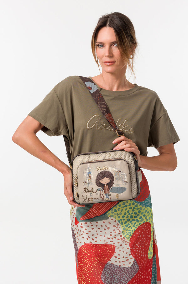 Sac à bandoulière avec poche avant Tulip
